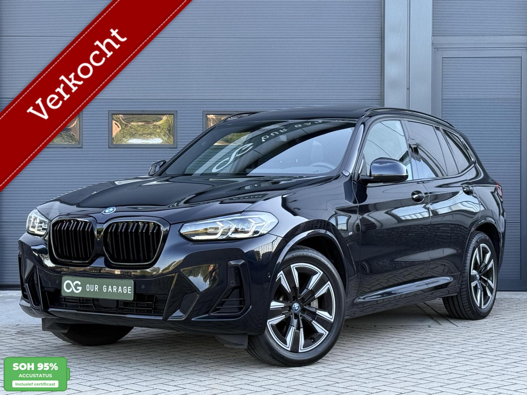 BMW Ix3 - 80 kWh M-Sport |ACC|Camera|Pano|Memory|95% SOH 2023 - voorkant