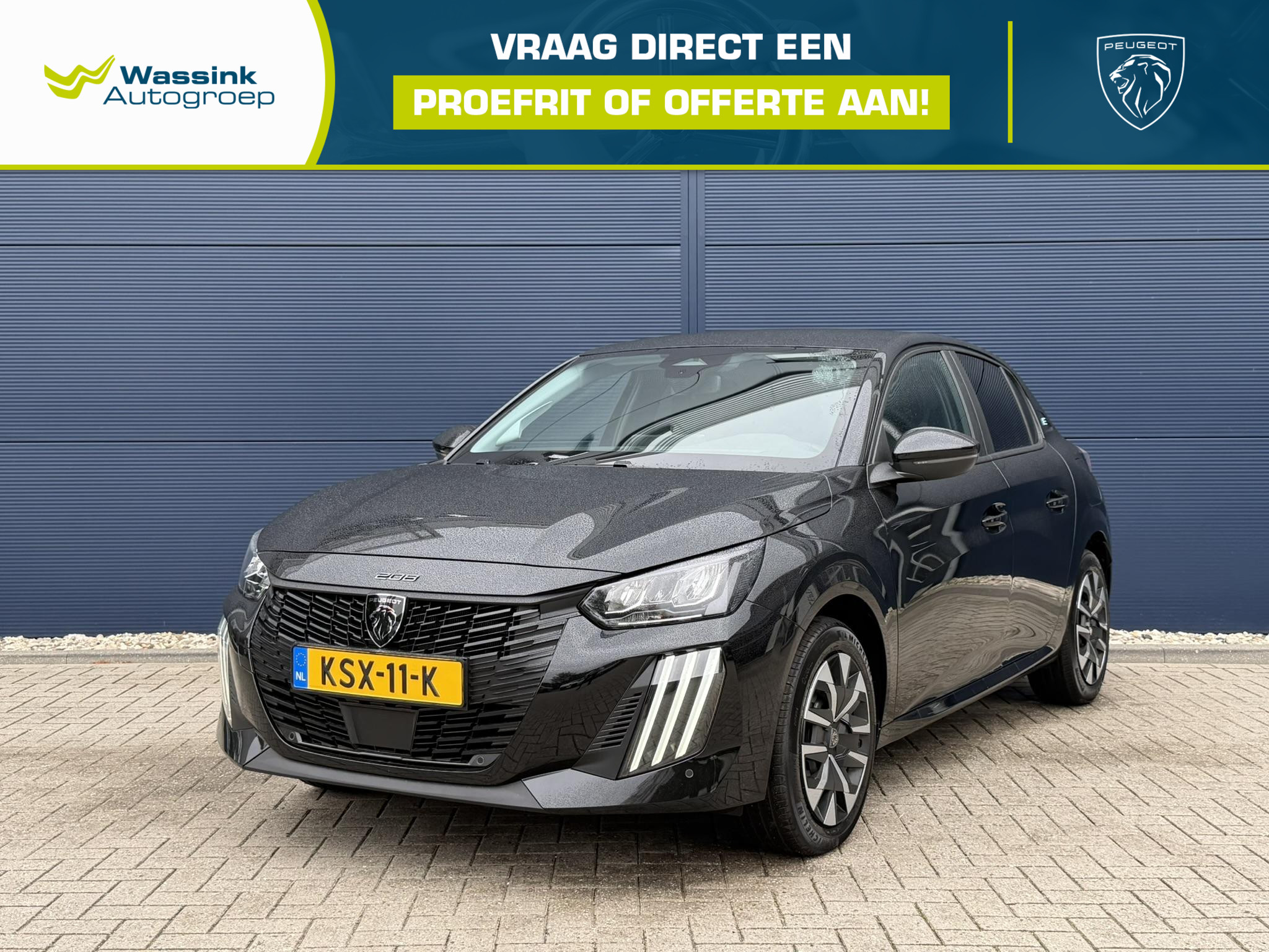 Peugeot E-208 EV Allure 51 kWh 2026 - voorkant
