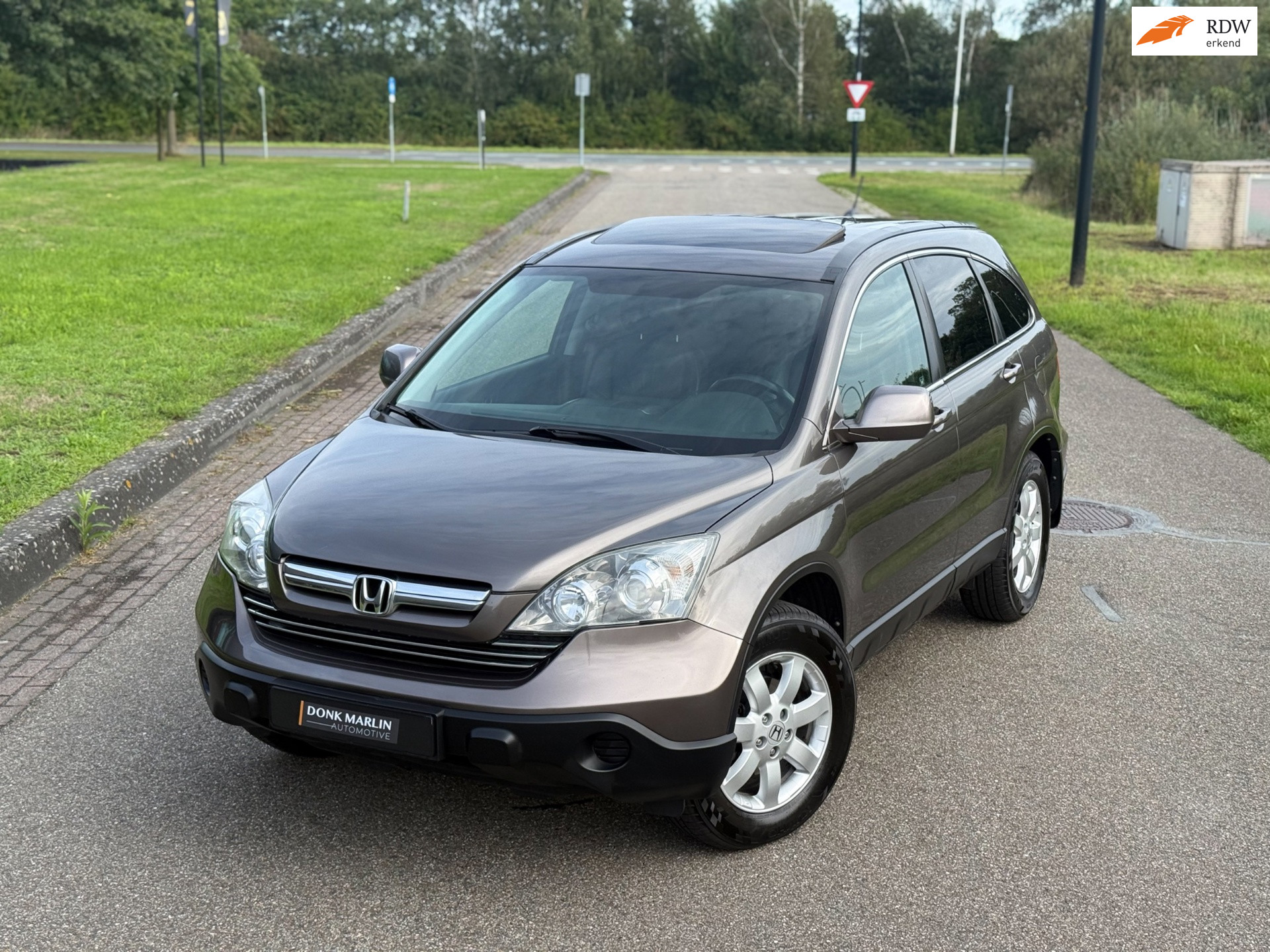 Honda Cr-v 2.4i V-tec 4WD Executive Automaat, Trekhaak, Leer 2009 - voorkant