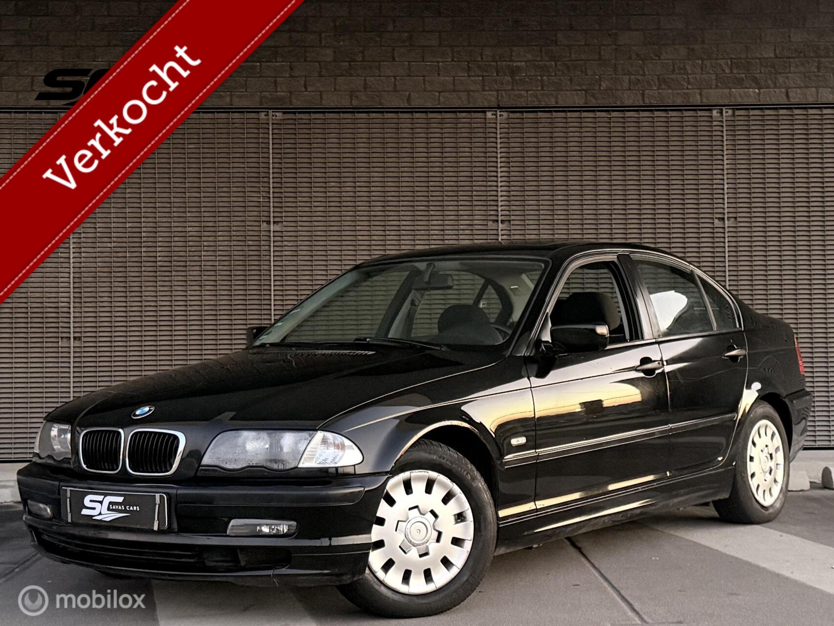 BMW 3-serie 316i Executive  1.8|E46|Schuifdak 1999 - voorkant