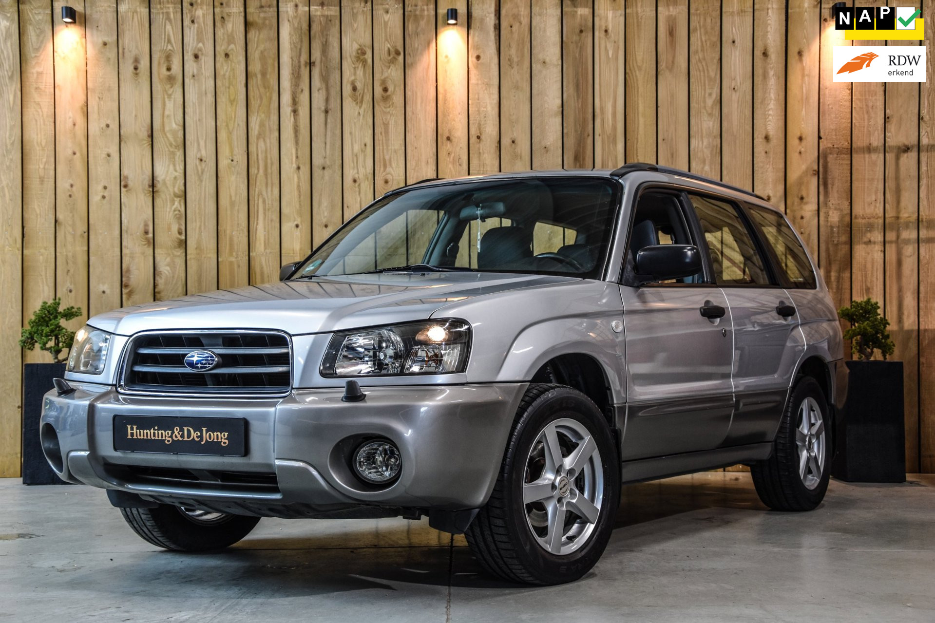 Subaru Forester 2.0 AWD X *Cruise control*Stoelverwarming*Grote beurt* 2004 - voorkant