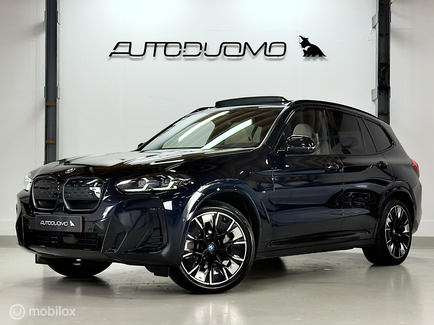 BMW Ix3 High Executive 80 kWh M Sport | Pano | M Seats | H/K | HuD | ACC | 360 | Memory | Dodehoek | Volledig Leder | BTW | Stoelverwarming | 286PK 2022 - voorkant