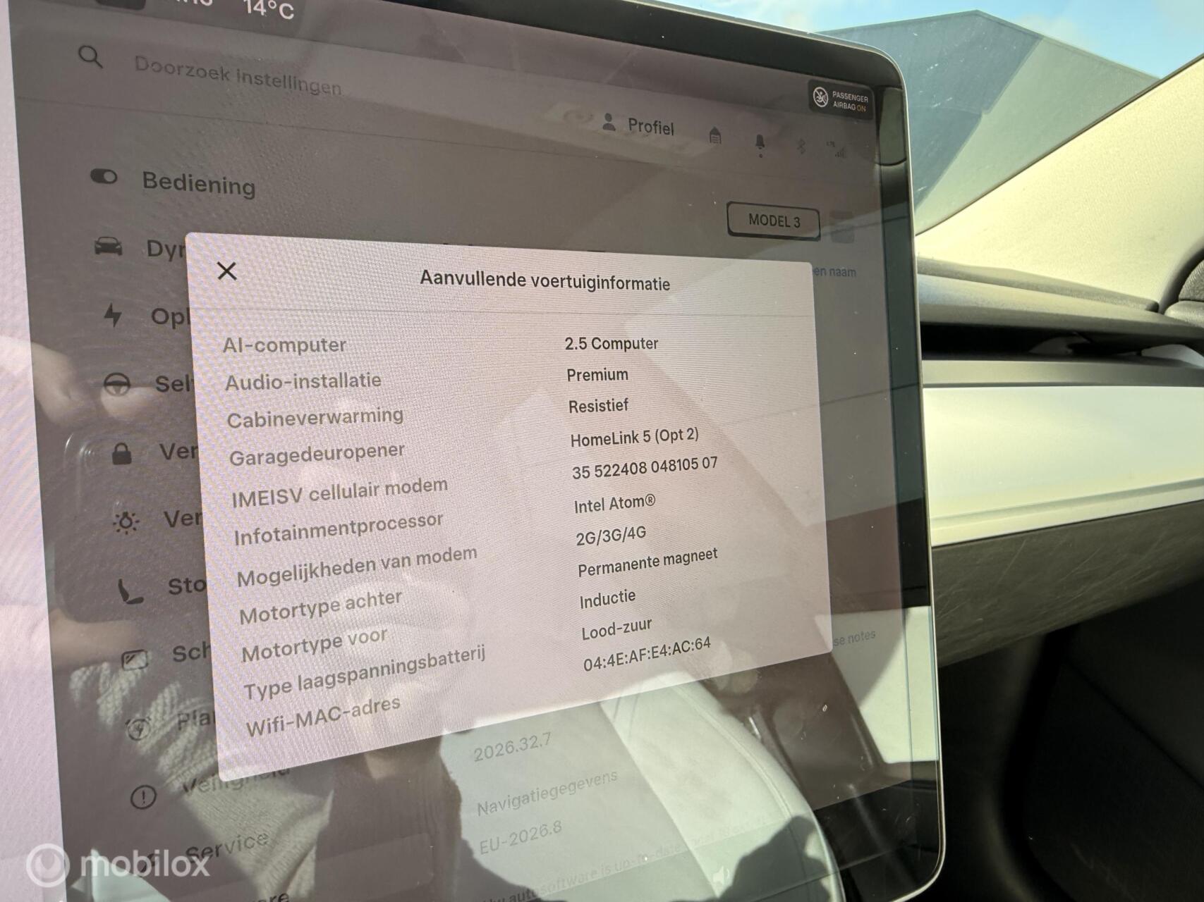 Foto van Tesla Model 3