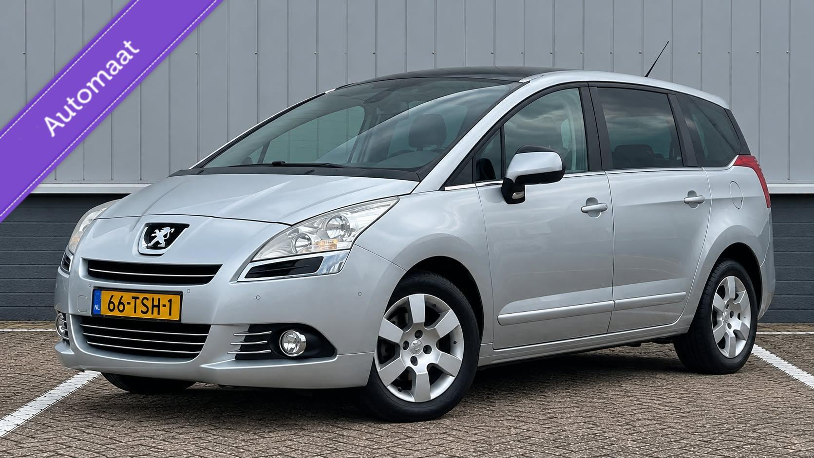 Peugeot 5008 1.6 THP 7 Pers/157 pk/Airco/Navi/Pano/Trekhaak 2012 - voorkant