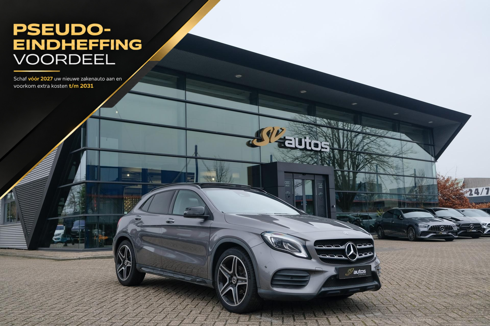 Mercedes-Benz Gla 180 GLA180 AMG 122pk 2019 - voorkant