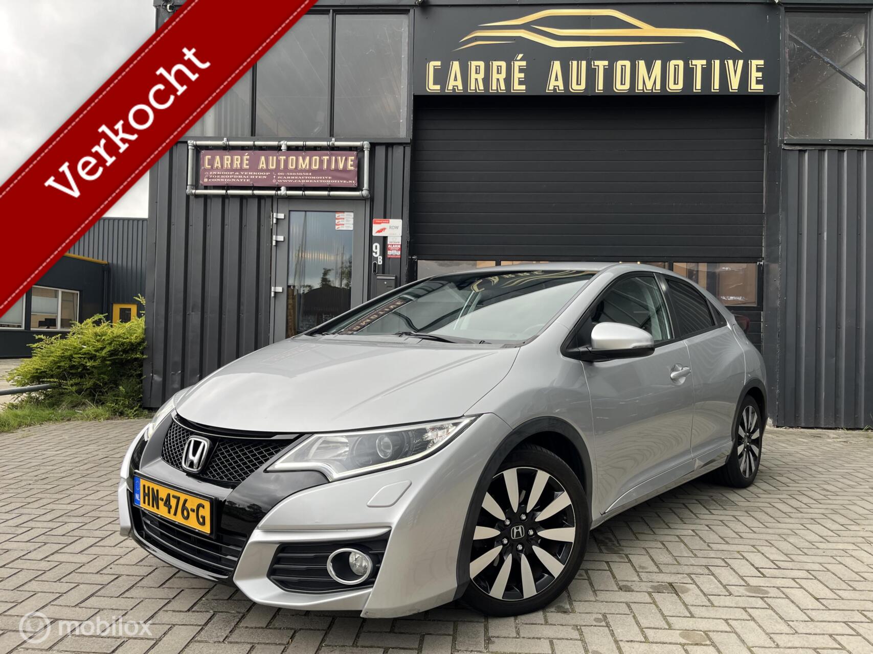 Honda Civic 5dr 1.4 Sport | Camera | Cruise | Navi | Stoelverwarming 2015 - voorkant