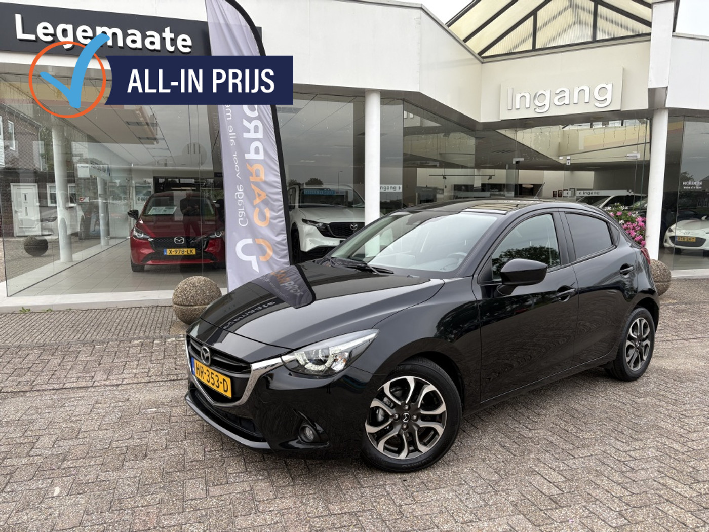 Mazda Mazda2 1.5 Skyactiv-G TS+ stoelverwarming Cr.ctrl 16"velgen 2015 - voorkant