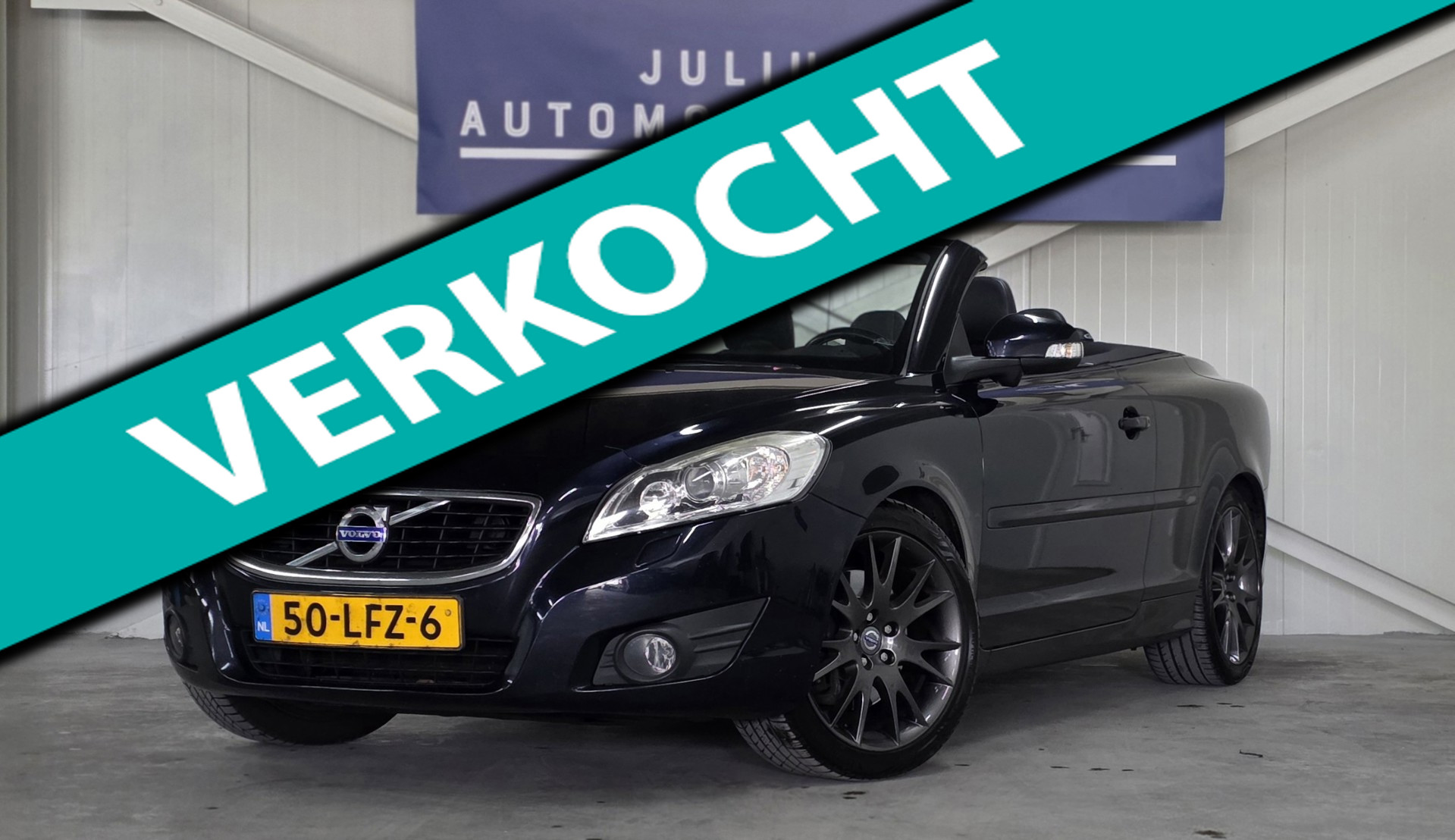 Volvo C70 2.4i Intro Edition Volledig Onderhouden BLIS Leer Veel Opties Garantie Mooi! 2010 - voorkant