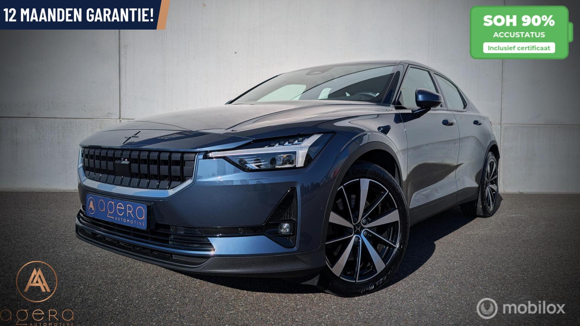 Polestar 2 Long Range Dual Motor Launch Edition 78kWh 2020 - voorkant