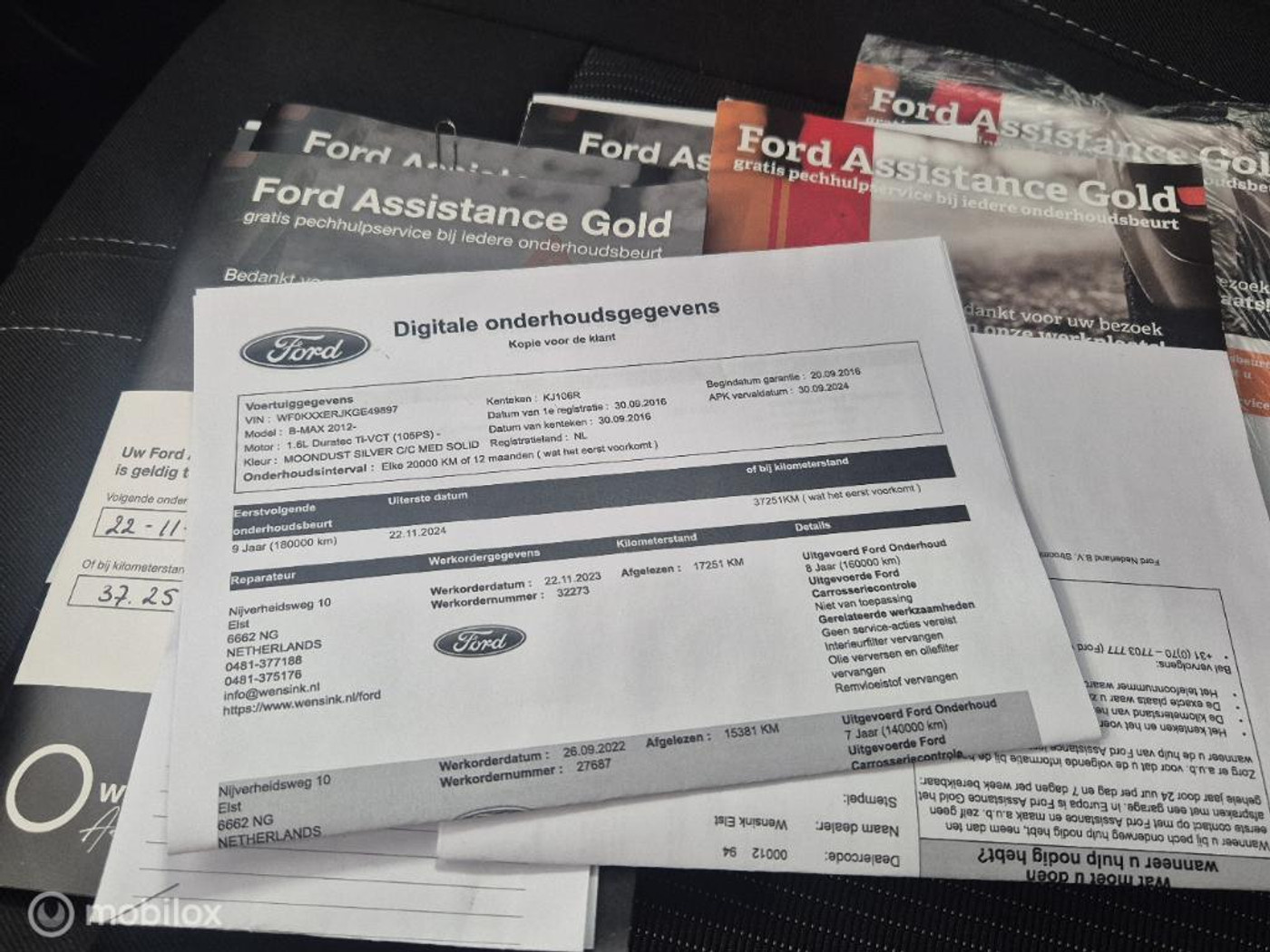 Foto van Ford B-max