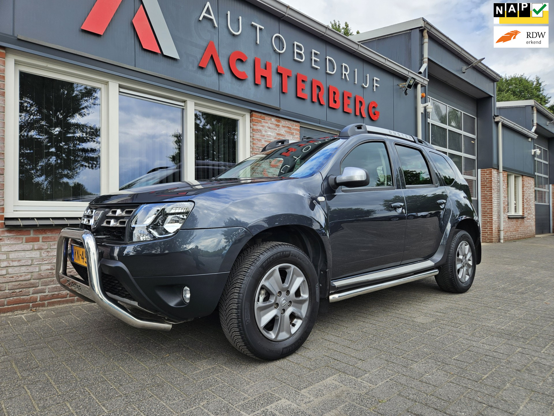Dacia Duster 1.2 TCe 4x2 Prestige Airco! Cruise Control! NAP! Camera! Navigatie! PDC! 2016 - voorkant