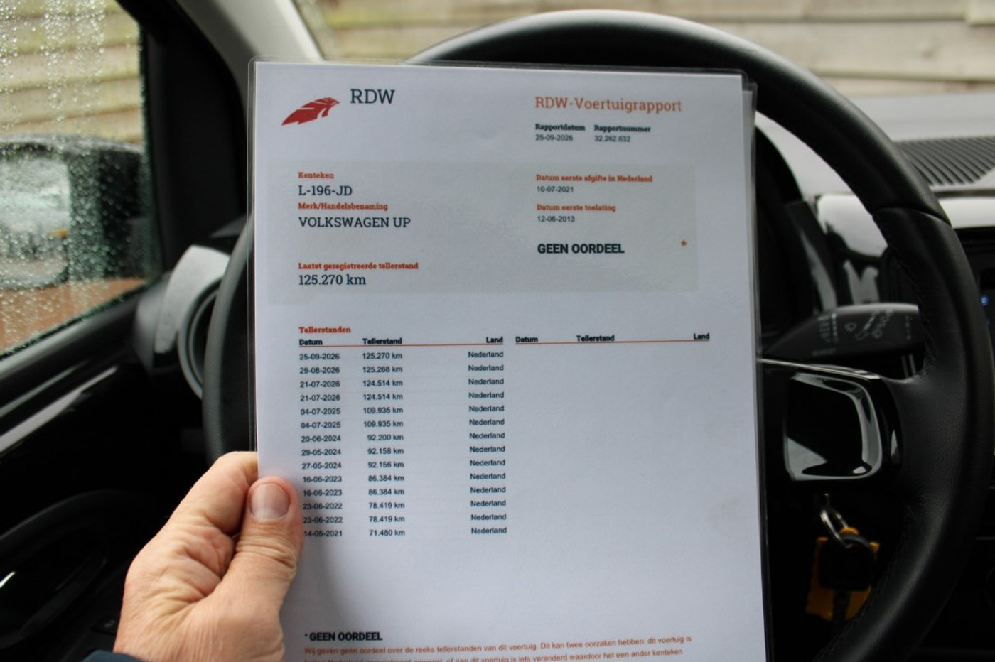 Foto van Volkswagen Up