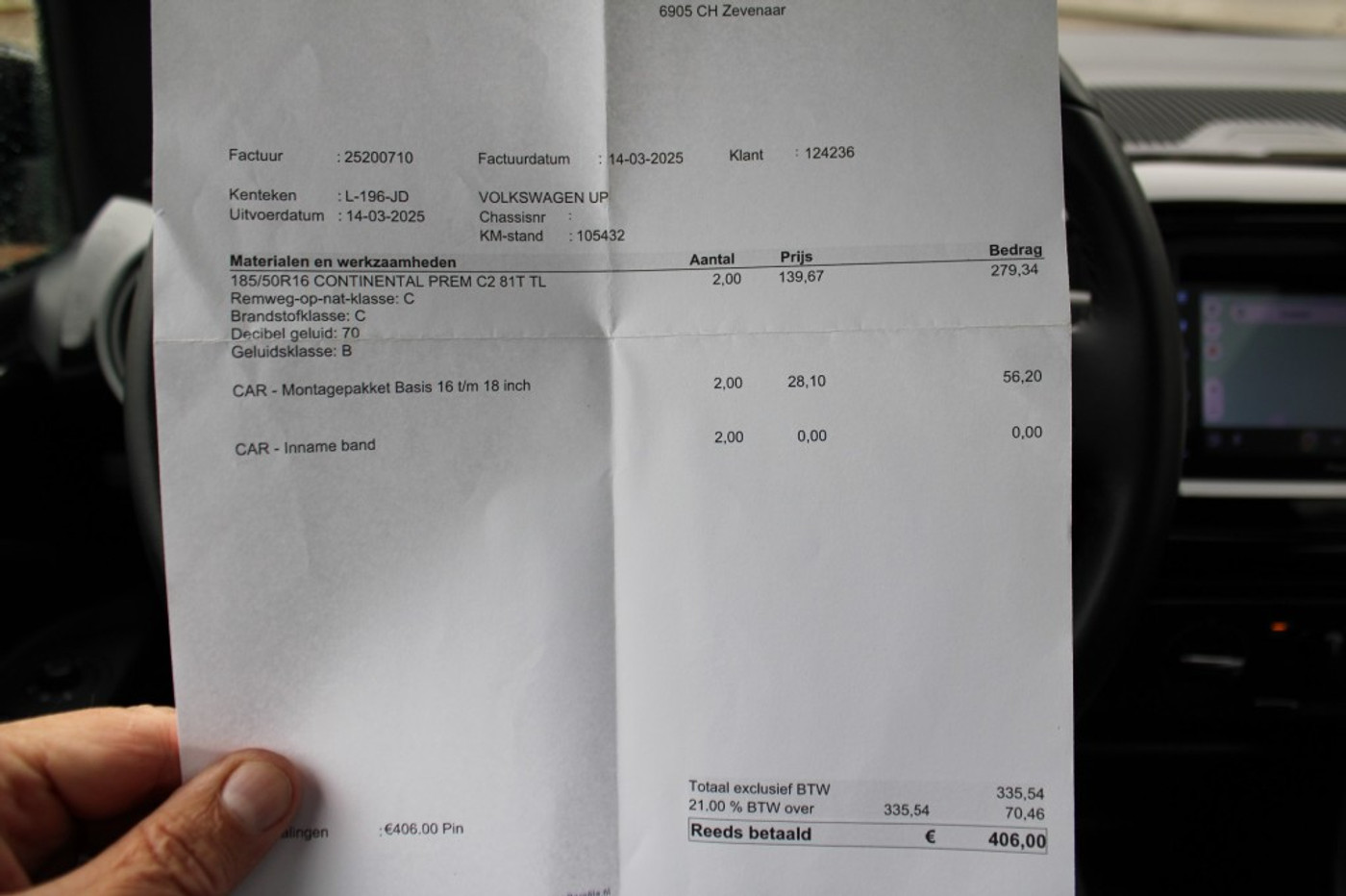Foto van Volkswagen Up