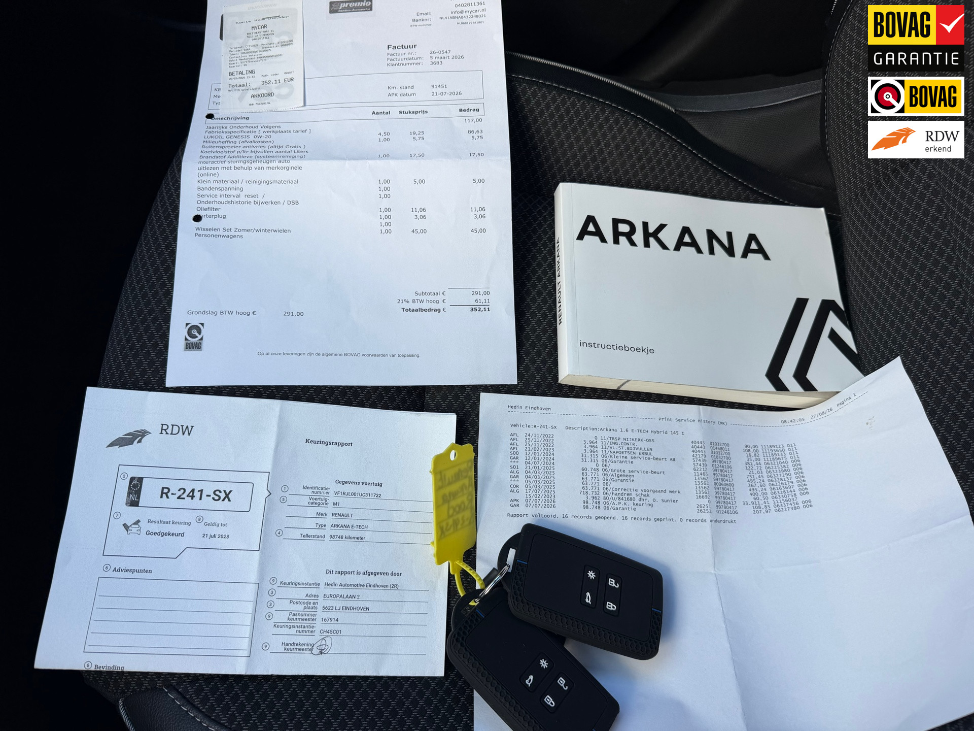 Foto van Renault Arkana E-tech