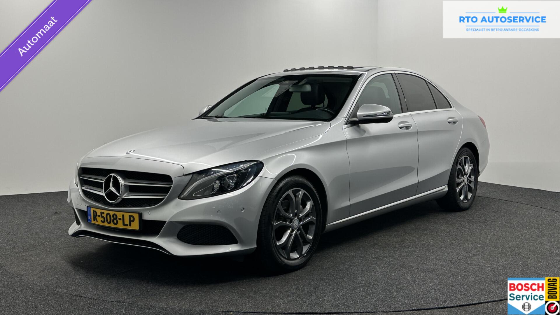 Mercedes-Benz C 200 200 Premium Plus STOELVERW. CRUISE AUTOMAAT 2017 - voorkant