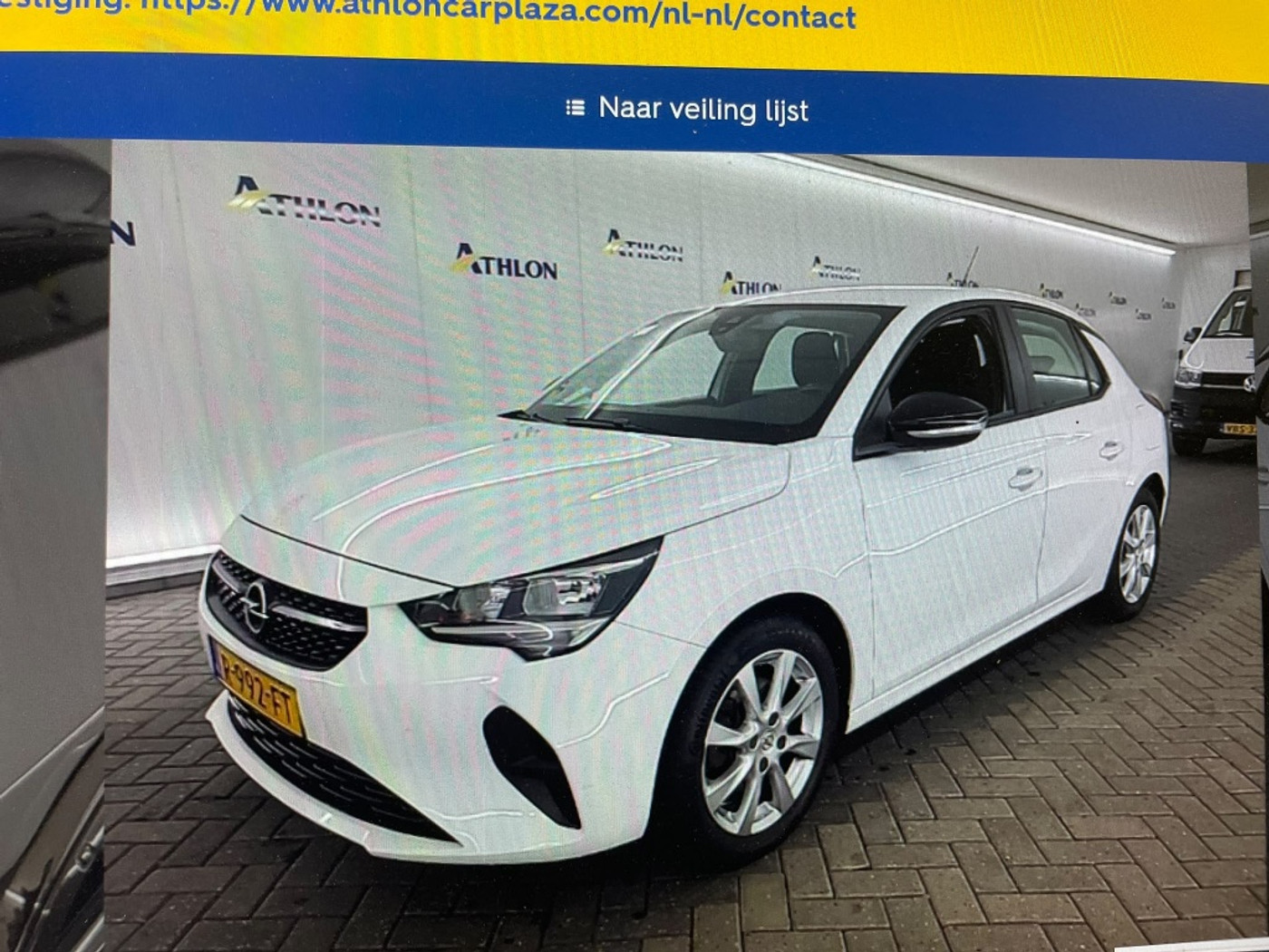 Opel Corsa 1.2 Edition 101PK NAVI / PDC / LMV / AIRCO / CRUISE / CARPLAY / ANDROID 2022 - voorkant