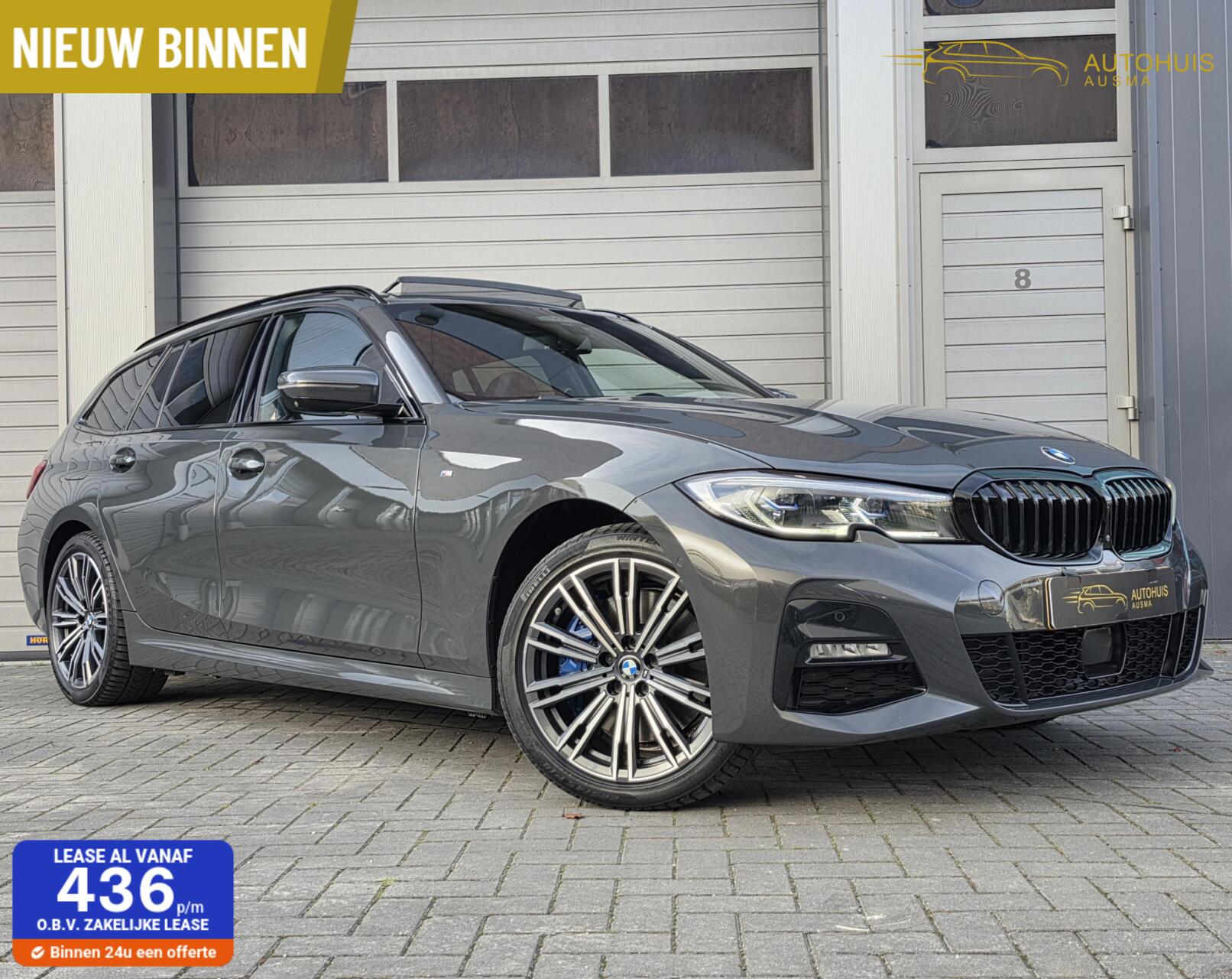 BMW 330e xDrive 330e xDrive M-Sport/ACC/Laser/Pano/360/Head-Up/Keyless/Sfeer/Dodehoek/Alcantara/ 2021 - voorkant