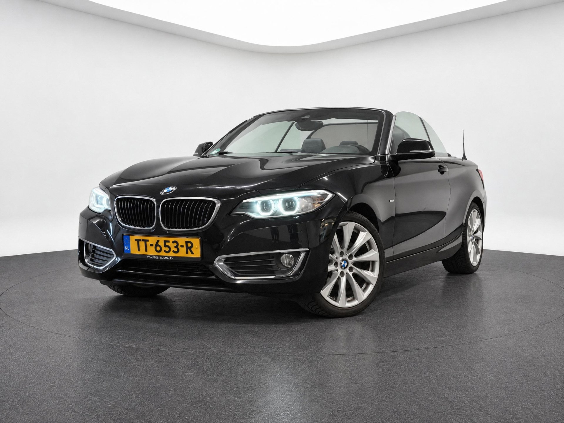 BMW 218i 218i M Sport (LED, CRUISE, NAVI, LEDER, STOELVERWARMING, SENSOREN) 2015 - voorkant
