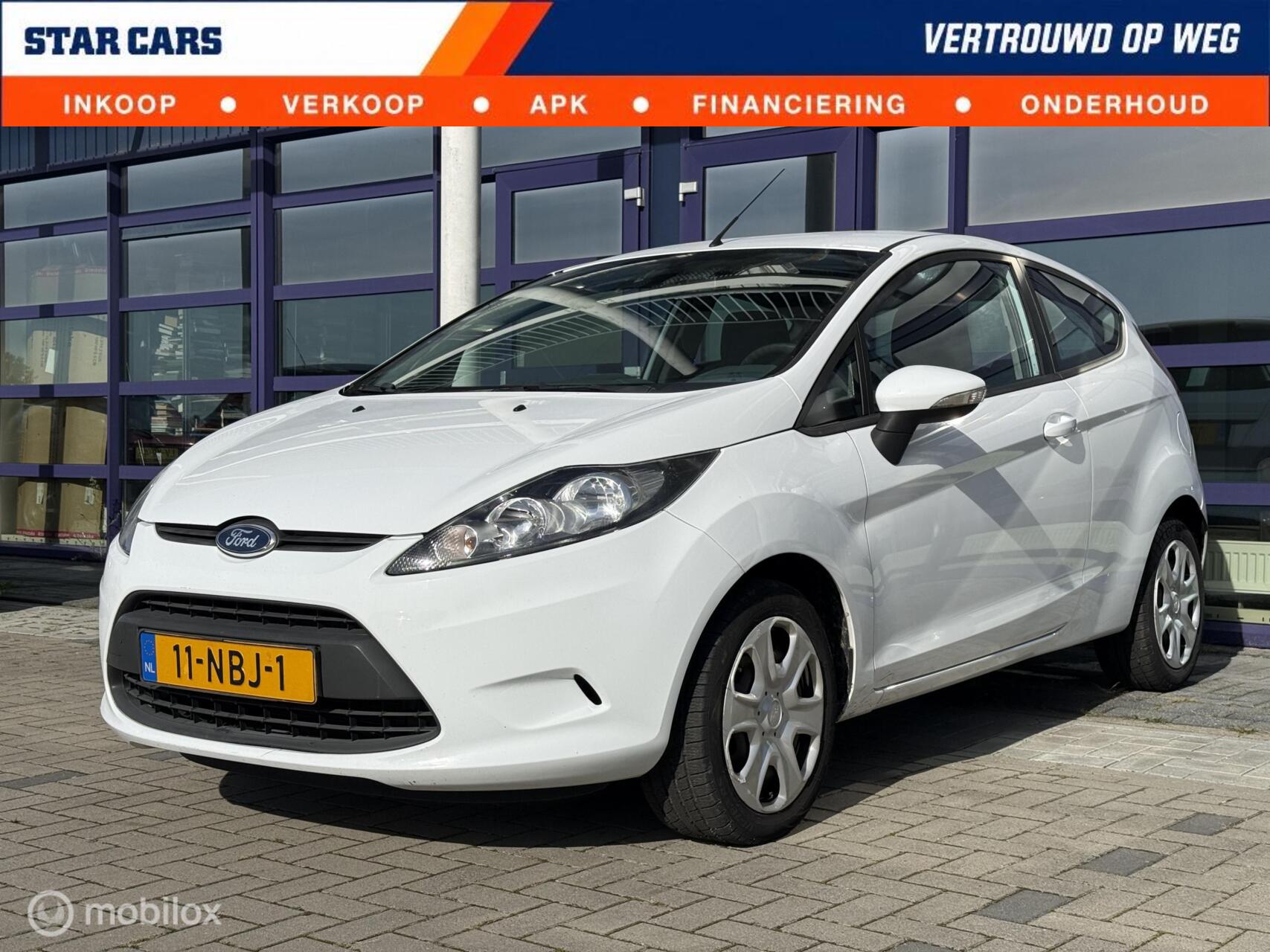 Ford Fiesta 1.25 Limited| Airco| Cruise | APK| D-riem Vervangen 2010 - voorkant