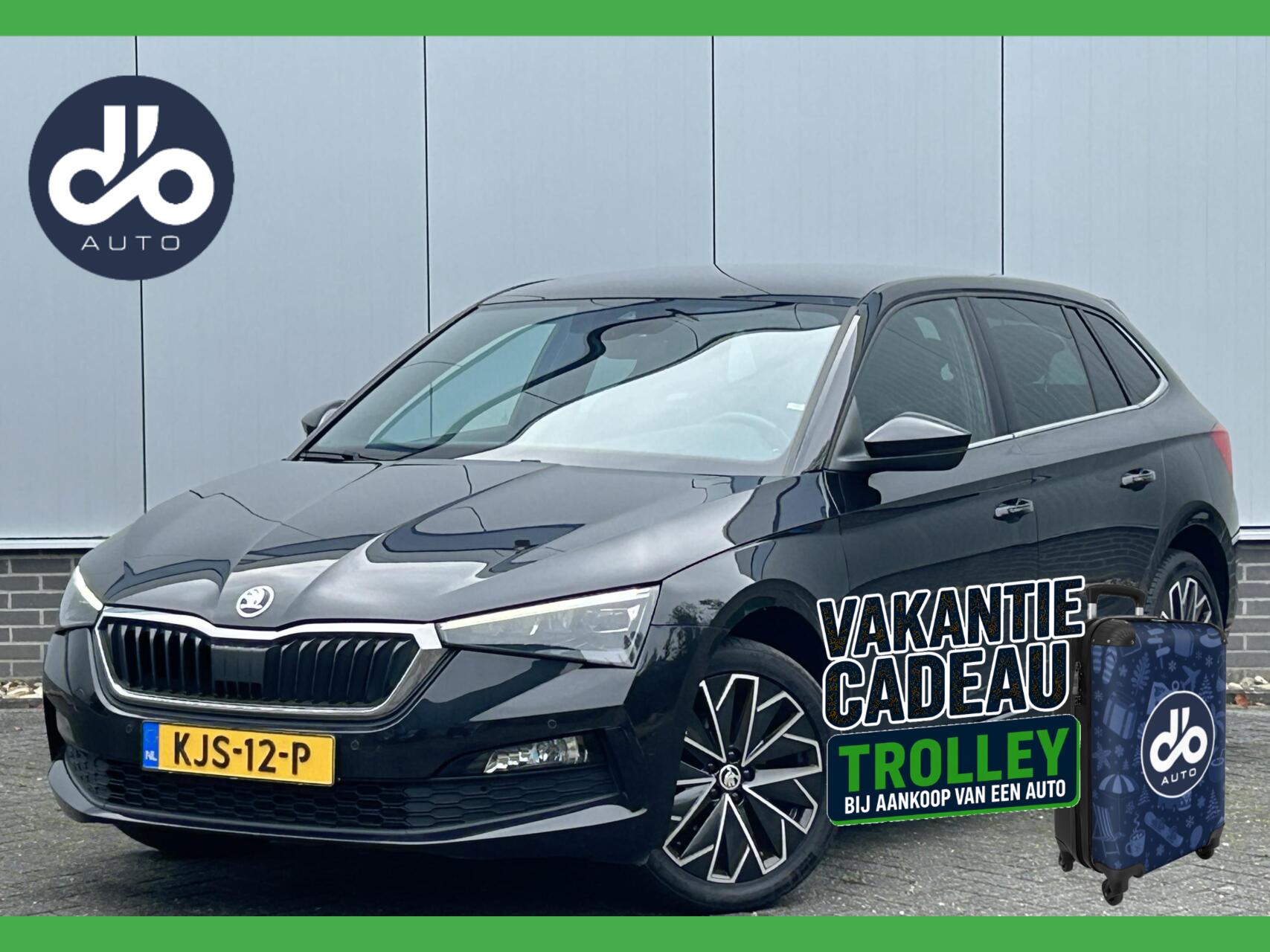 Skoda Scala 1.0 TSI 110pk DSG AUTOM. Ambition GLAZEN PANO DAK I DIGI DISPLAY I 17-INCH 2022 - voorkant