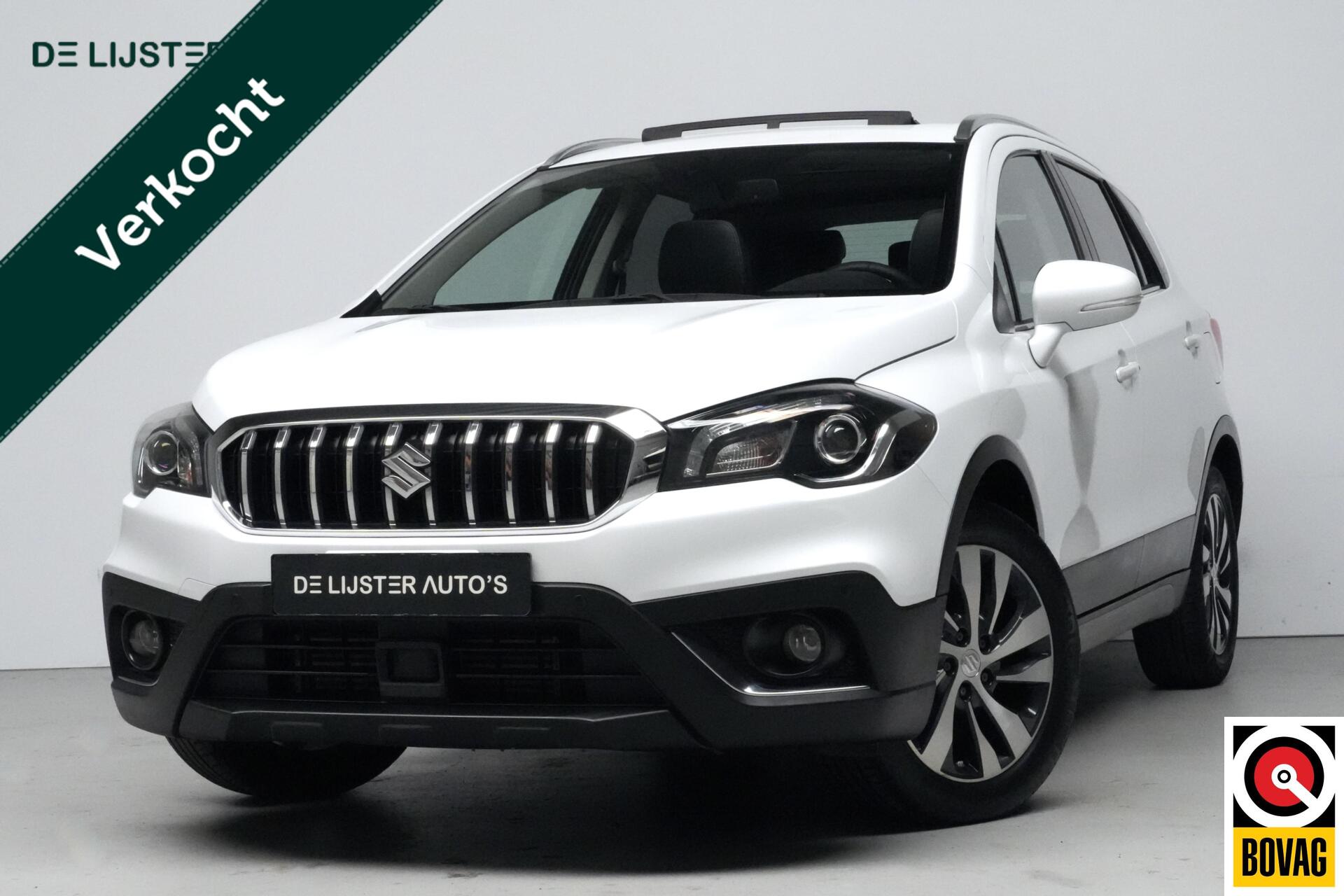 Suzuki S-cross 1.4 Boosterjet Style | Pano-dak | Acc | Leder | Stoelverwarming | Camera | Trekhaak | Pdc | Keyless | Led | 2018 - voorkant