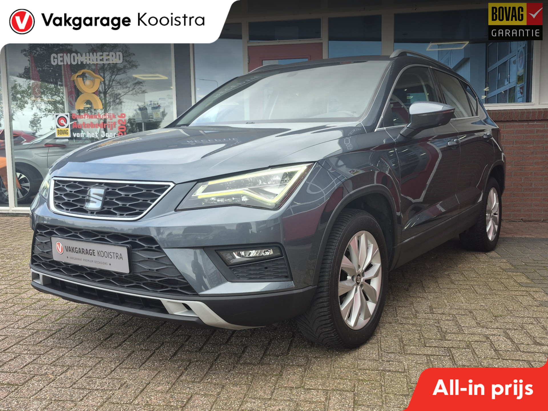 Seat Ateca 1.5 TSI Xcellence |Automaat|Navi|Carplay 2020 - voorkant