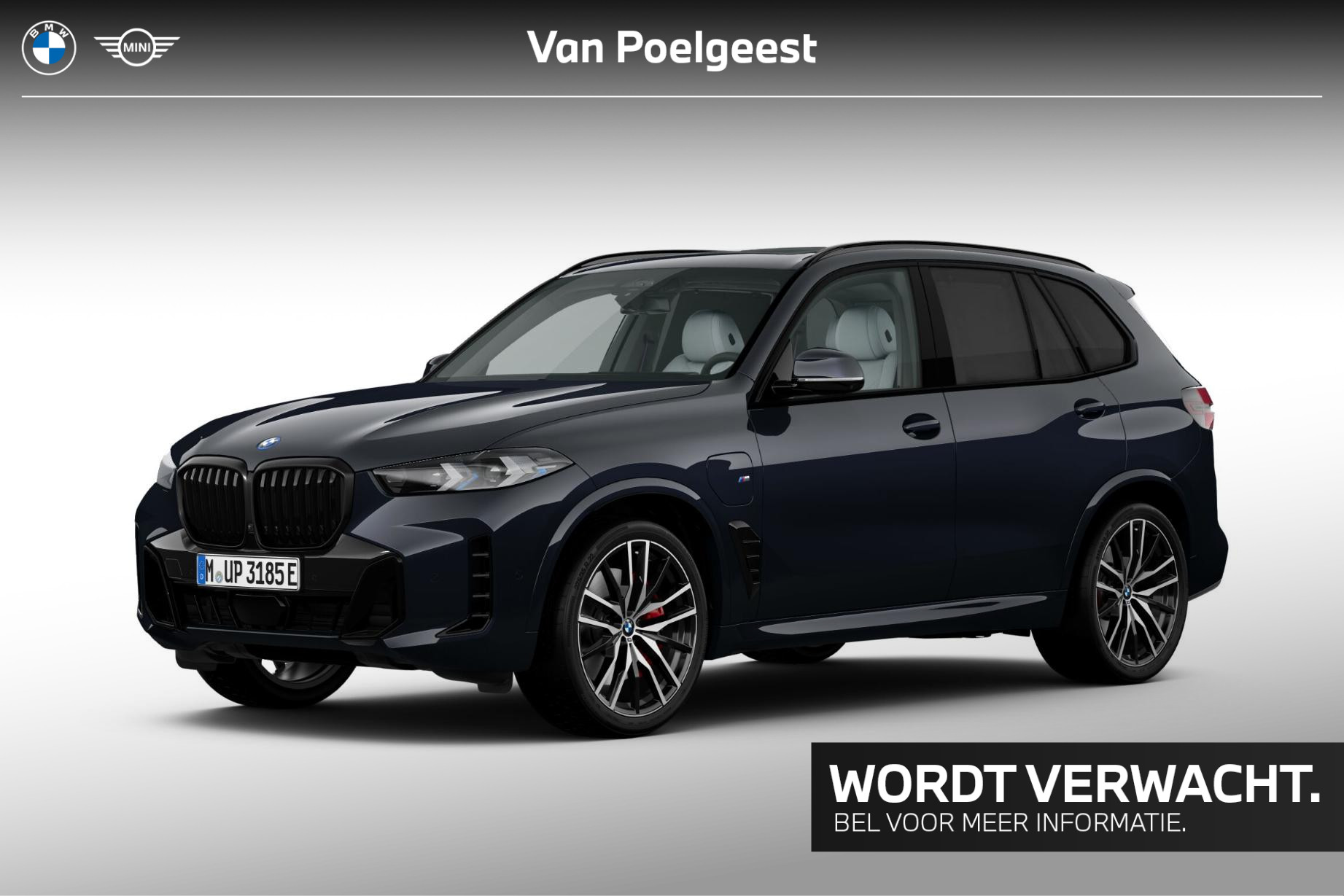 BMW X5 xDrive50e 2025 - voorkant
