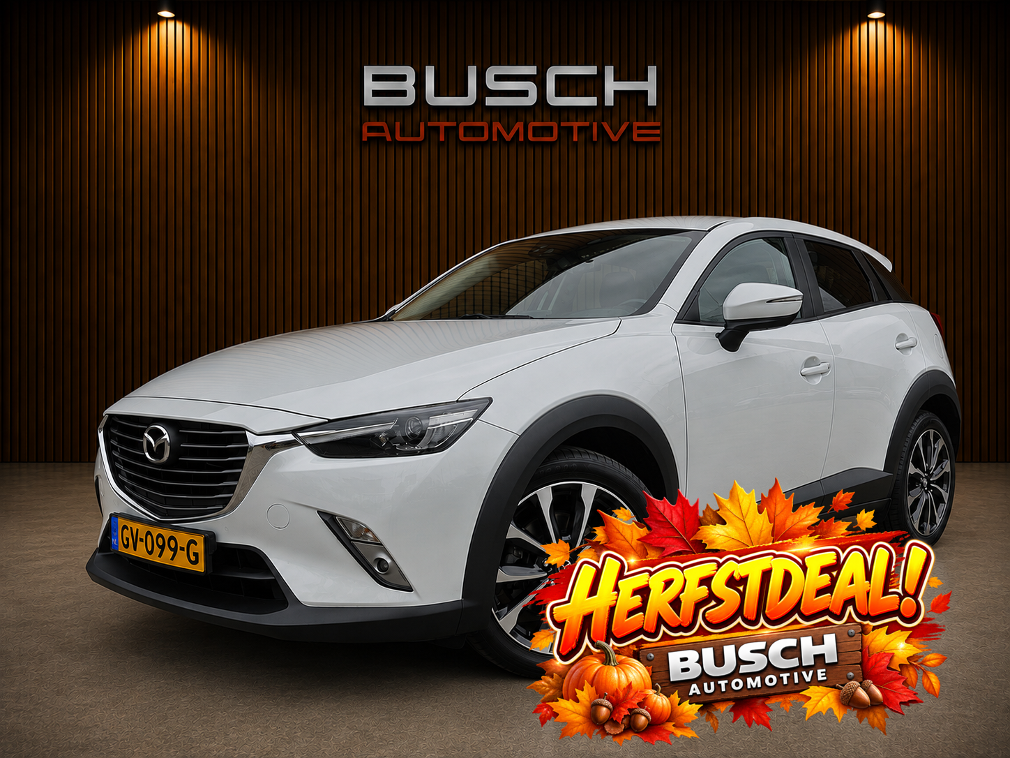 Mazda Mazda Cx-3 2.0 SkyActiv-G 120 TS+ AUTOMAAT | STOELVERWARMING | 2015 - voorkant