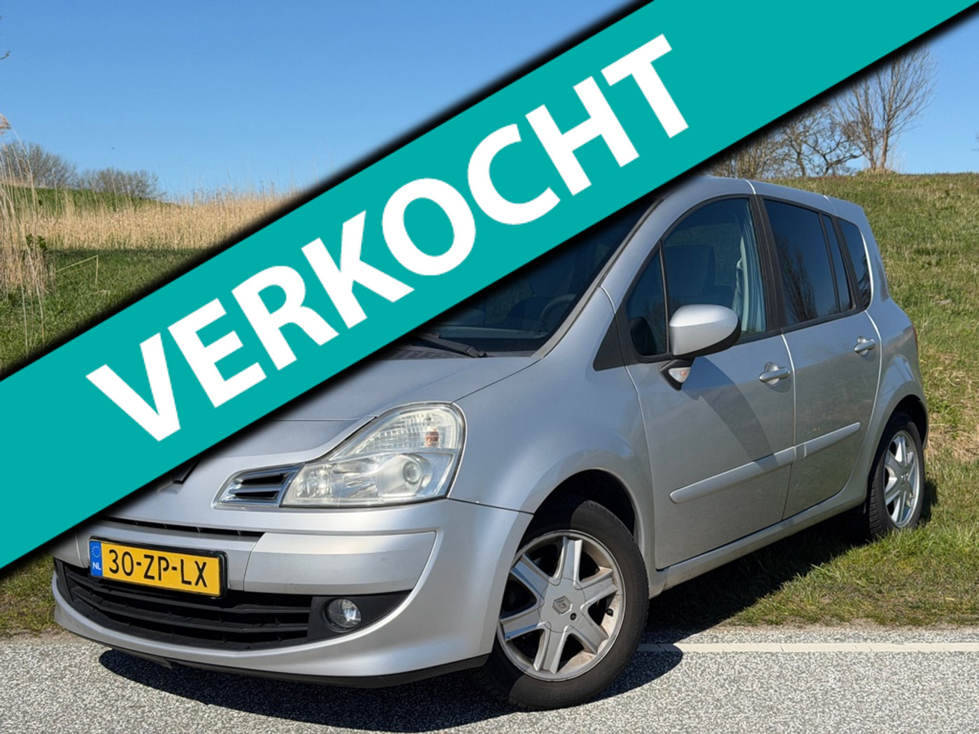 Renault Modus 1.2 TCE – Rijdt goed – Airco – NAP 2008 - voorkant