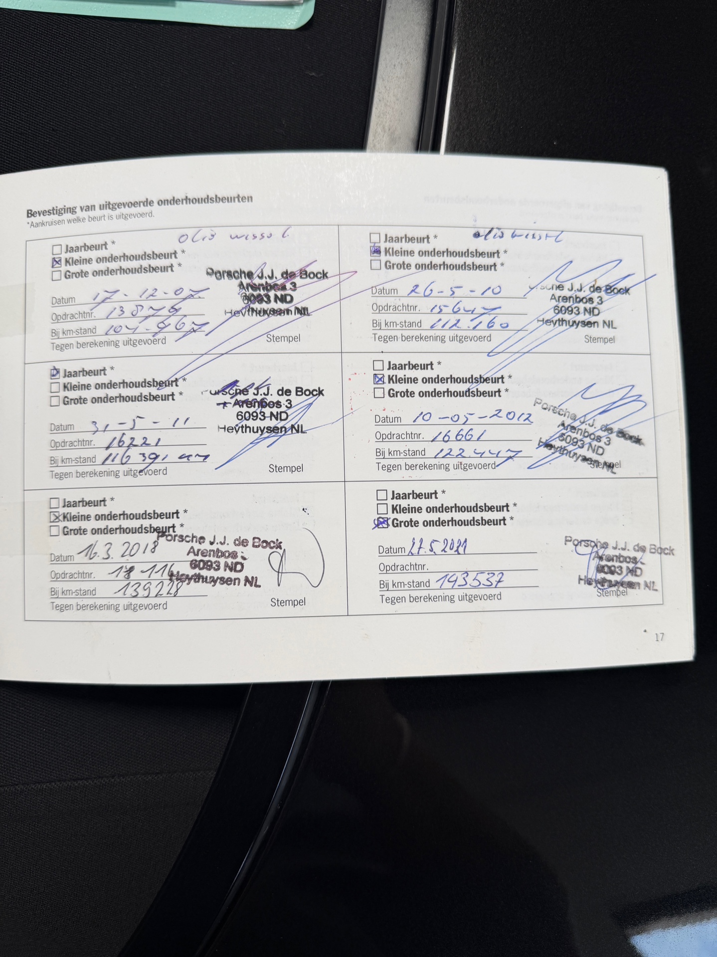 Foto van Porsche Boxster