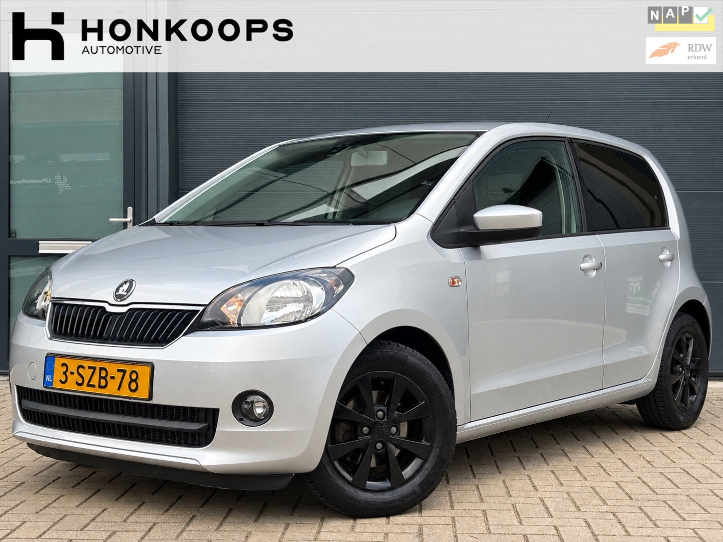 Skoda Citigo 1.0 - Airco/Cruise/DealerOnderhouden/Lichtmetalen Velgen 2014 - voorkant