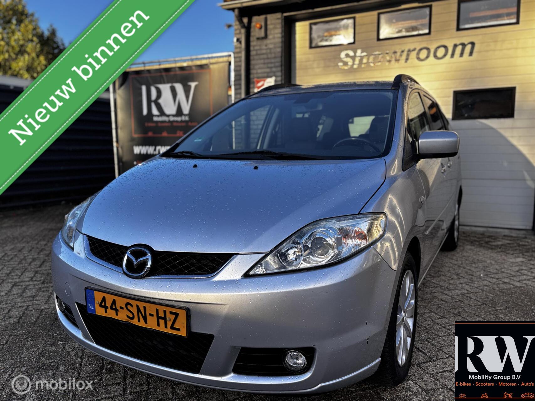 Mazda Mazda 5 1.8 Touring *NAP*A/C*TREKHAAK*7 PERSOONS*NIEUWE APK* 2006 - voorkant
