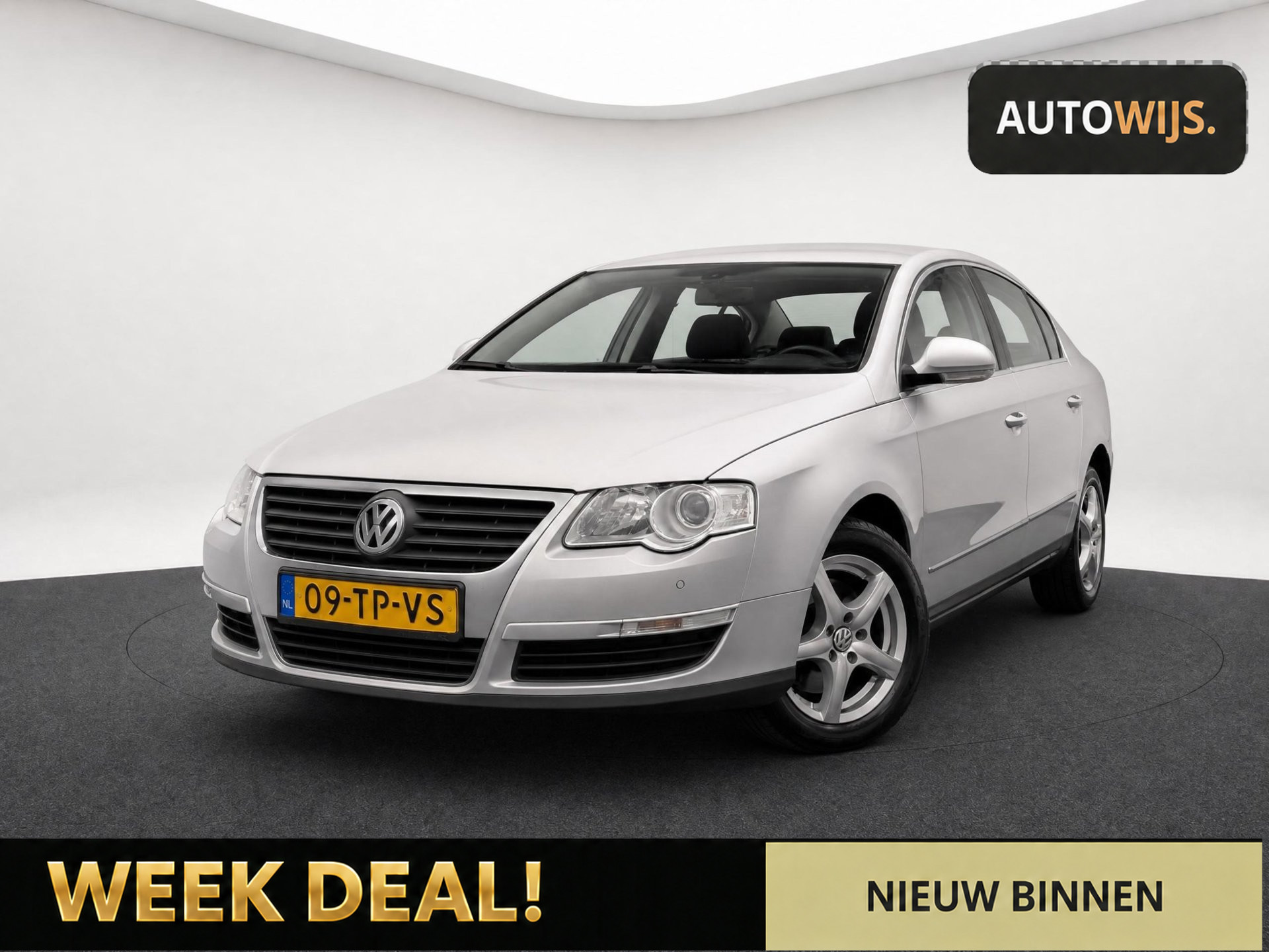 Volkswagen Passat 1.6 FSI Comfortline|AUT|LM-VELG|TREKHAAK|NL AUTO 2007 - voorkant
