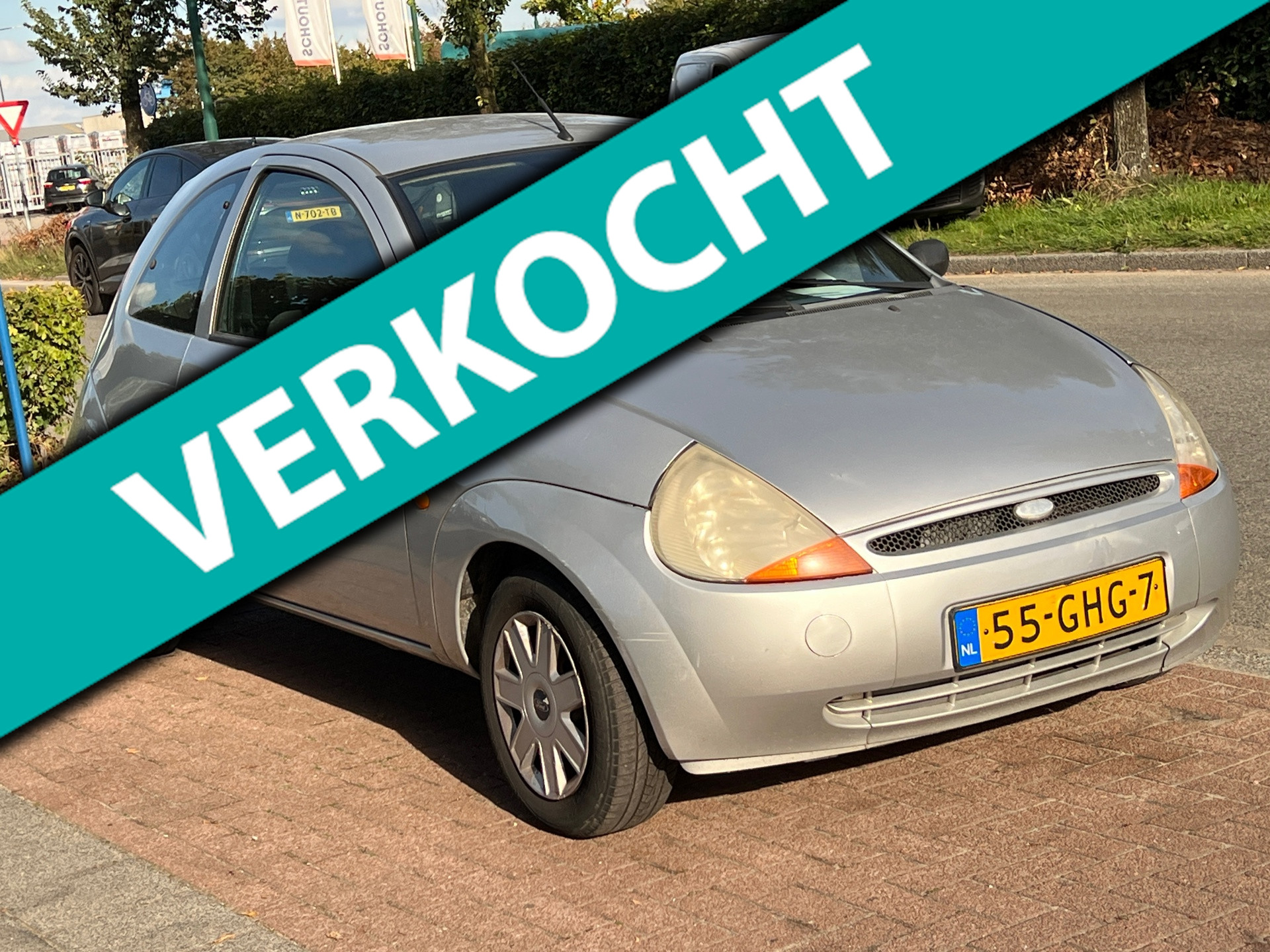 Ford Ka 1.3 Cool & Sound Nwe APK AIRCO 2008 - voorkant