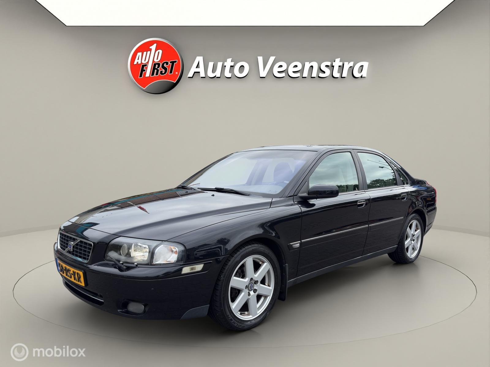 Volvo S80 2.4 Summum Graphite|DAKJE|XENON|TREKH|AUTOMAAT|PDC 2005 - voorkant