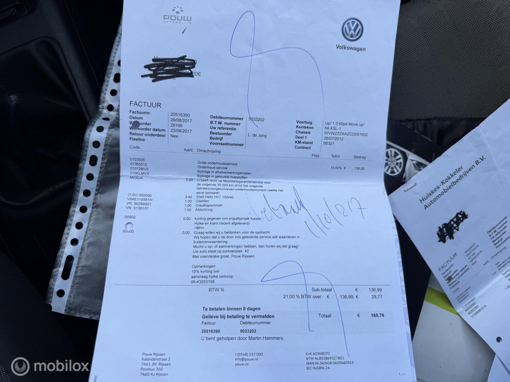 Foto van Volkswagen Up