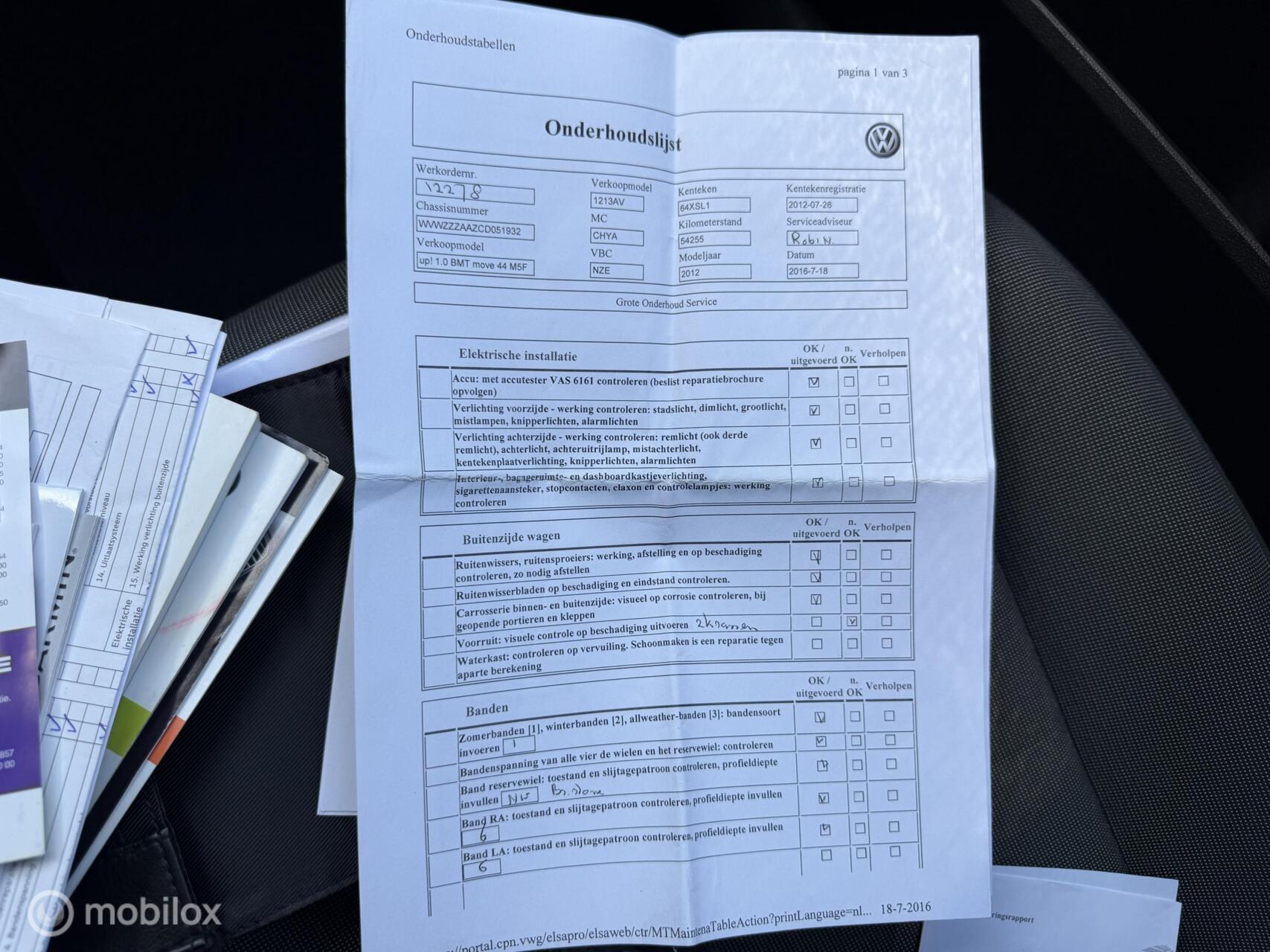 Foto van Volkswagen Up