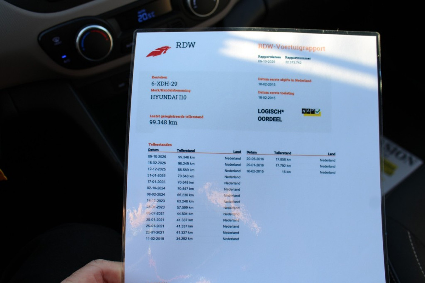 Foto van Hyundai I10