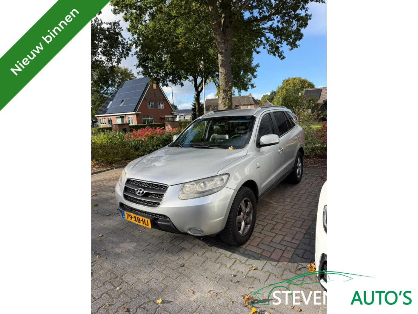 Hyundai Santa Fe 2.7i V6 4WD St. 7p.Automaat TREKHAAK / LEER / CLIMA / CRUISE 2007 - voorkant