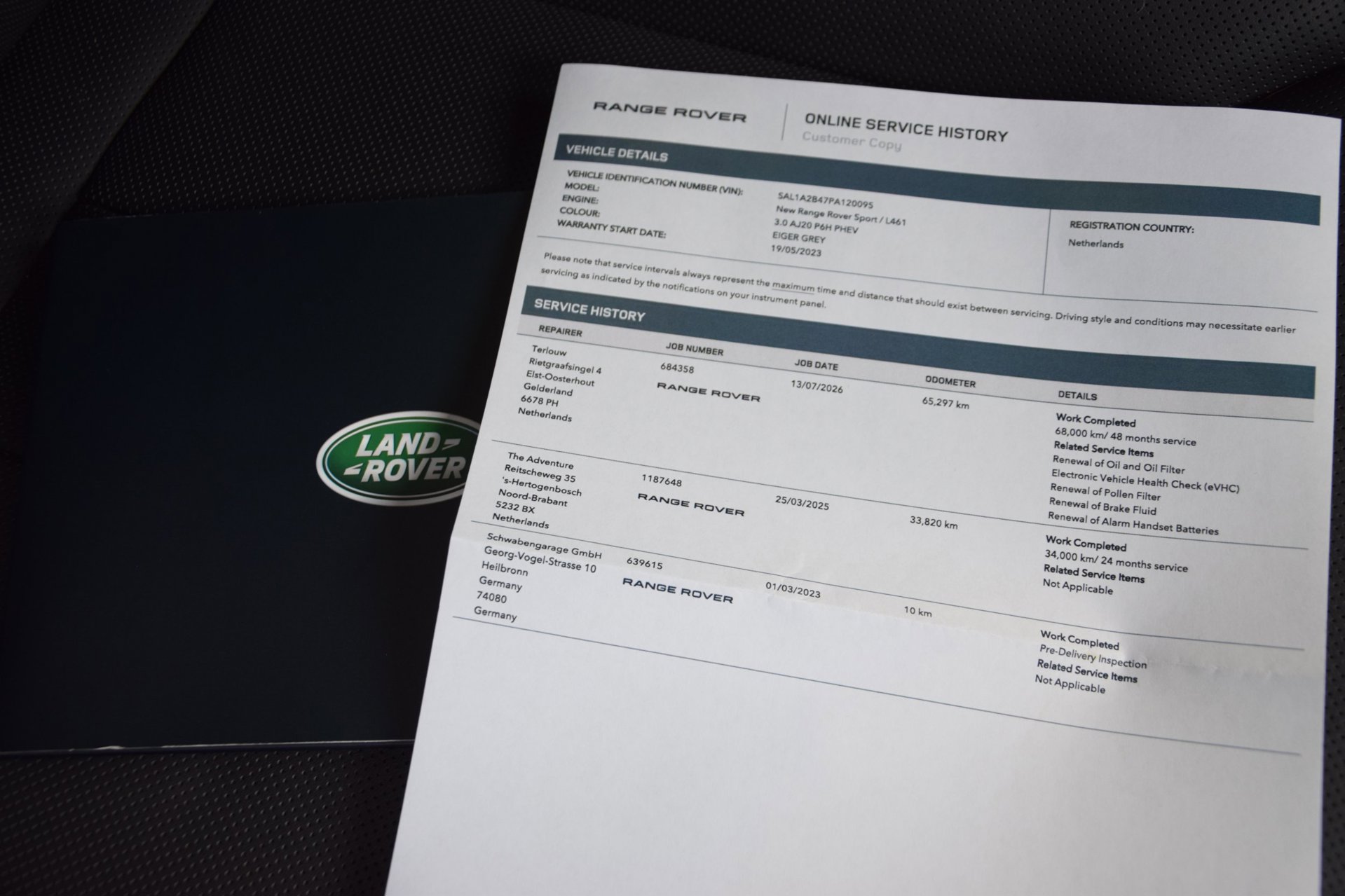 Foto van Land Rover Range Rover Sport