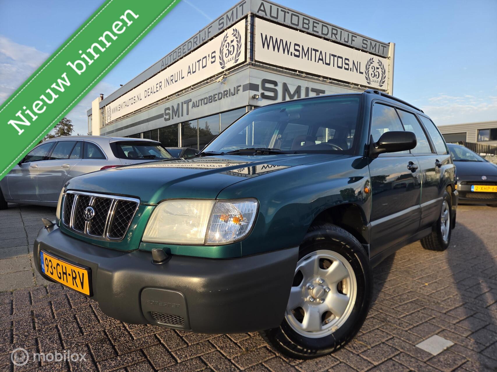 Subaru Forester 2.0 AWD 1eEigenaar/AC/Trekhaak 2000 - voorkant
