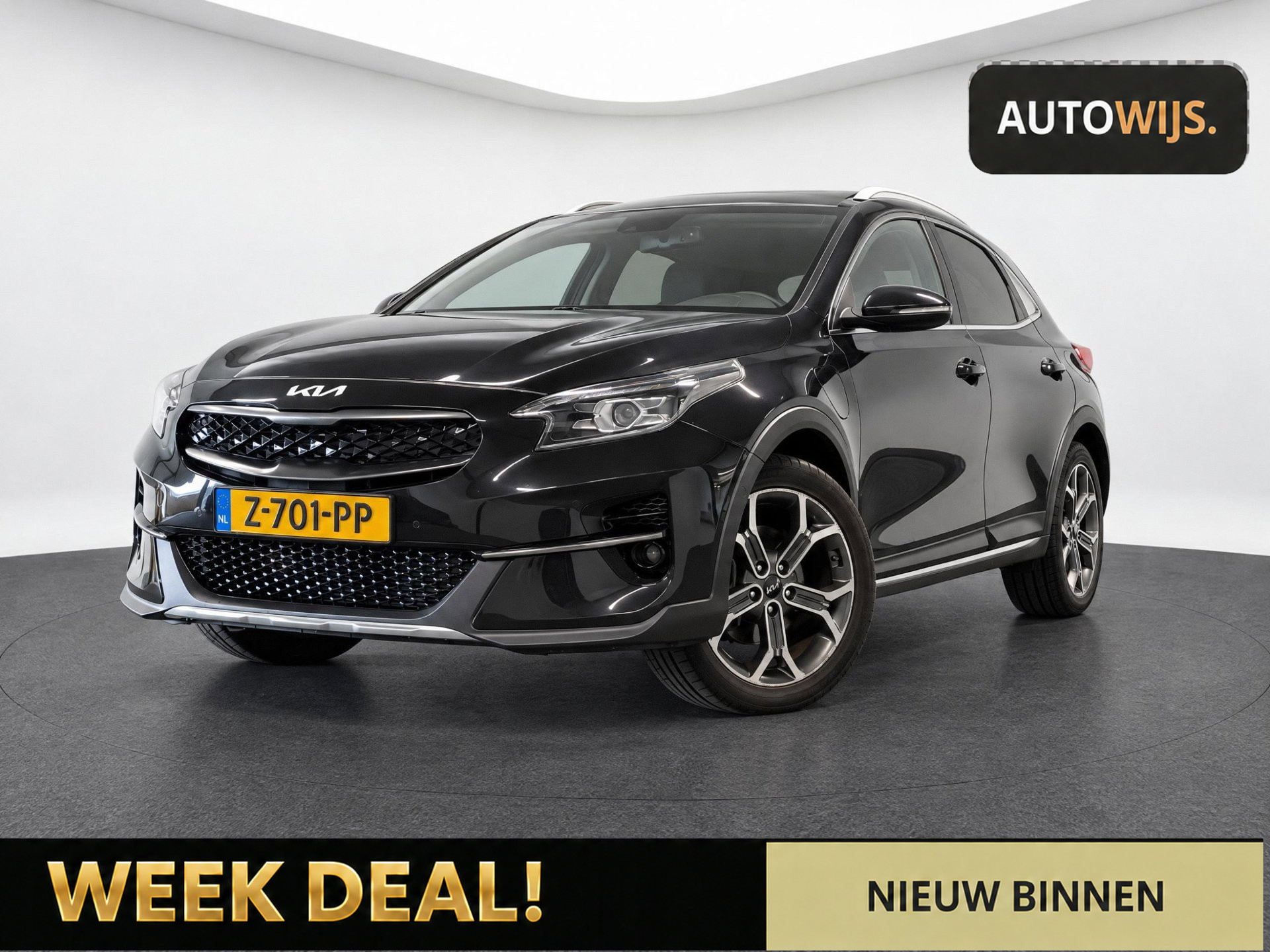 Kia Xceed 1.6 GDi PHEV Dynamic PlusLine|PANO|AUT|CAMERA|HALF LEER| 2021 - voorkant