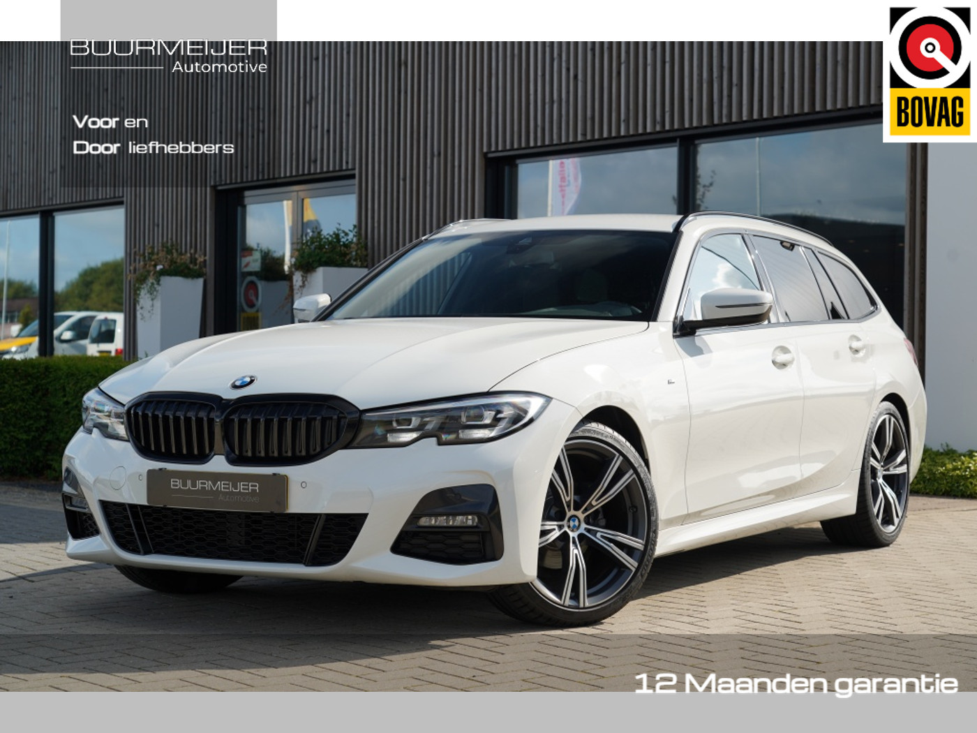 BMW 318i 318i High Executive M | M Pakket | Sportonderstel | Sfeerverlichting | Shadow Line | Stoelverwarming | LED | Dealer onderhouden | Sportstoelen | 2020 - voorkant