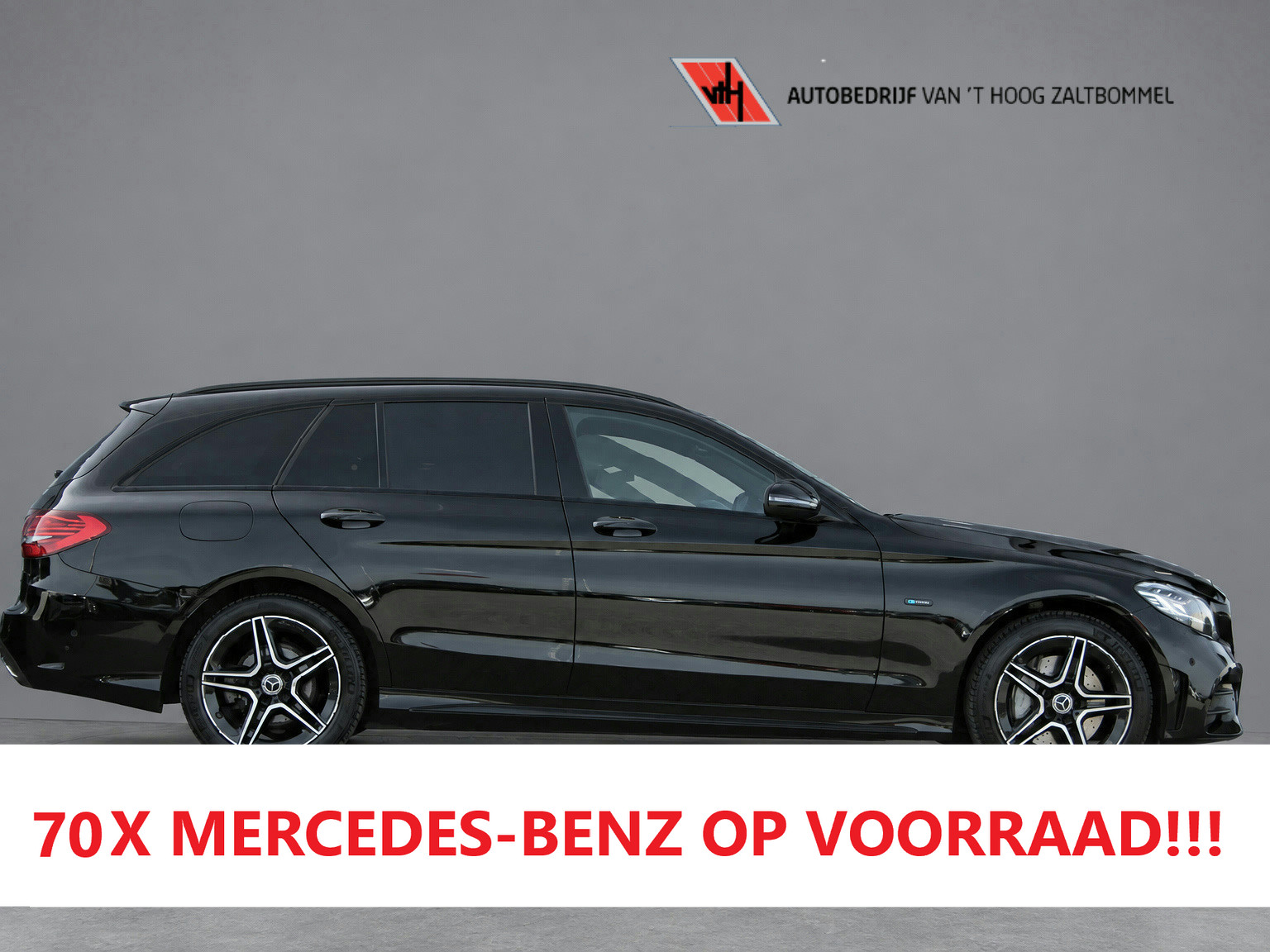 Mercedes-Benz C 300 E 300e AUT9 AMG Limited NIGHT PAKKET SFEER VIRTUAL NAVI CAMERA NL AUTO 2020 - voorkant