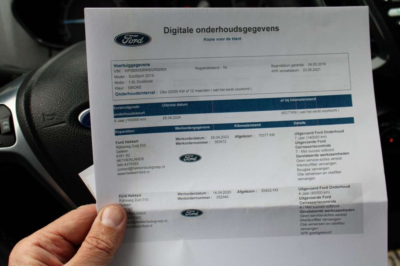 Foto van Ford Ecosport