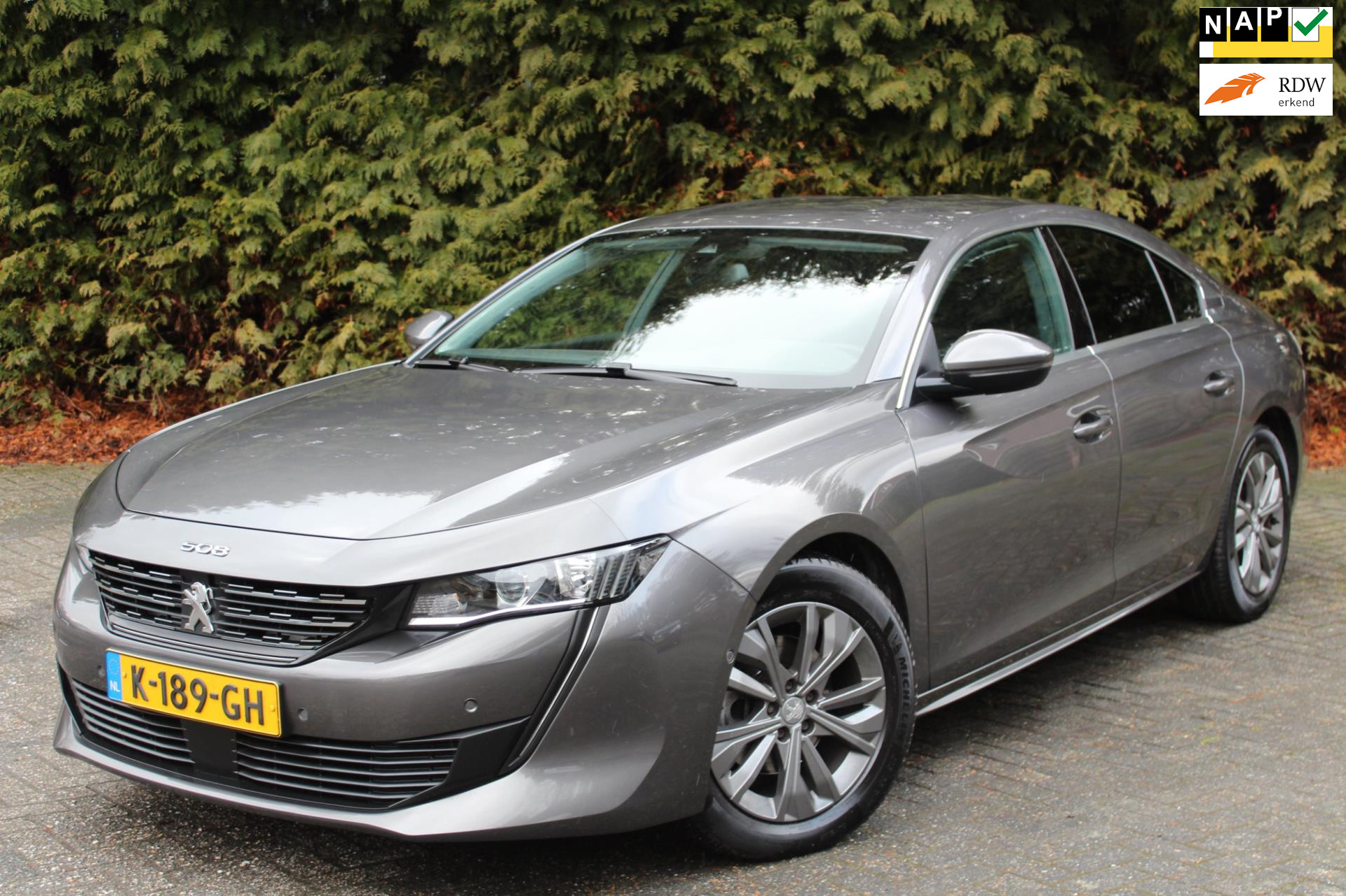 Peugeot 508 1.2 PureTech Allure Pack 131PK | Parkeercamera | Carplay | Climate Control | LMV | NAVI 2021 - voorkant