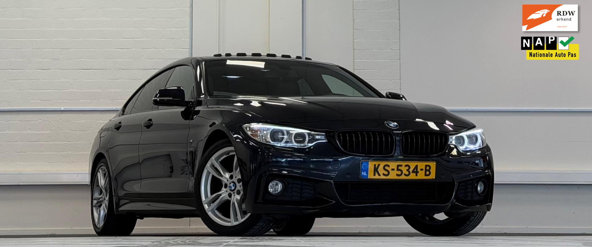 BMW 420i 420i Centennial High Executive Schuif/kanteldak Leer Navi Vol! 2016 - voorkant