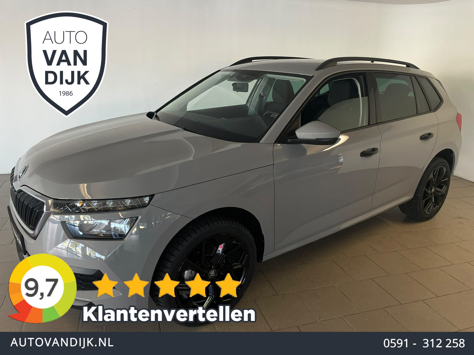 Skoda Kamiq 1.0 TSI Active 2021 - voorkant