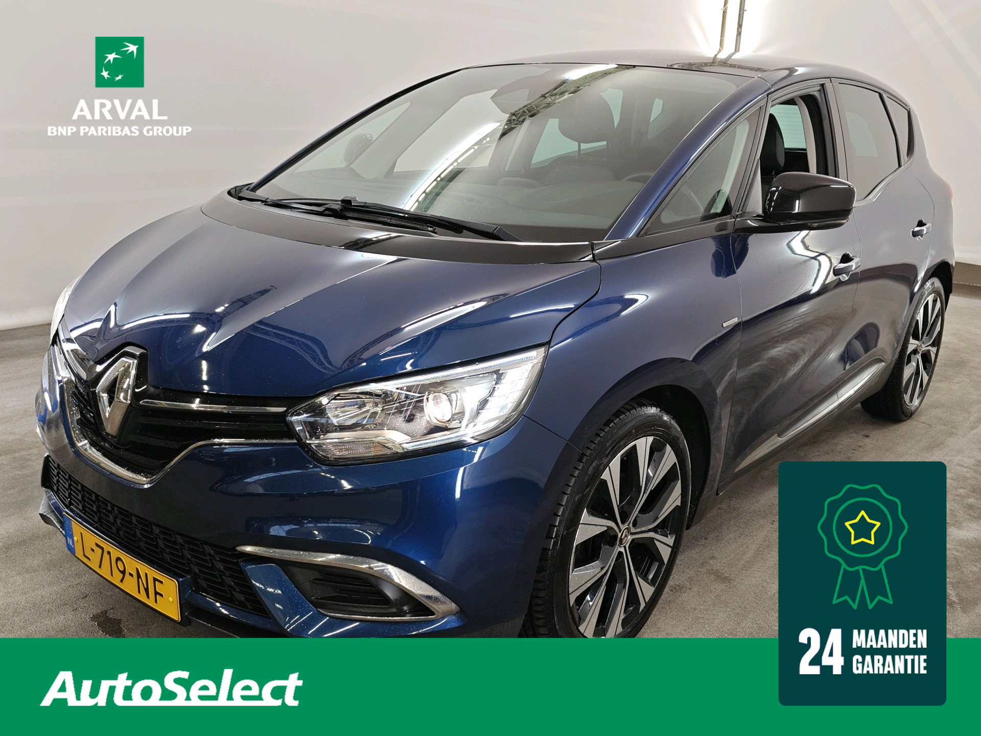 Renault Scenic 1.3 TCe 140pk Automaat Limited | CarPlay | PDC Voor + Achter | Keyless | 20" | Navi | Cruise Control 2021 - voorkant