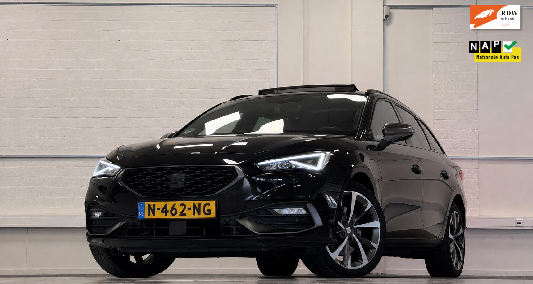 Seat Seat Leon SP E-hybrid150 1.4 TSI eHybrid PHEV FR Business Intense 2021 - voorkant